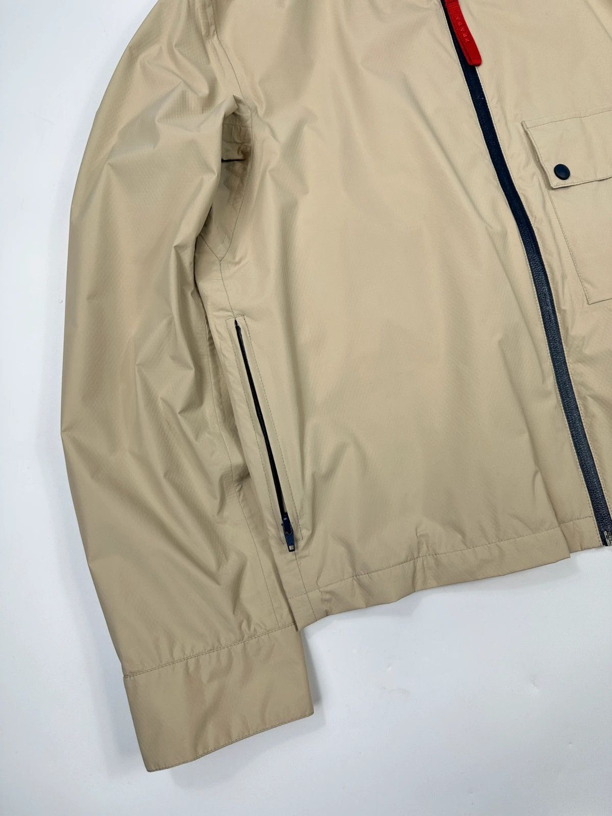 Prada Prada Sport FW00 Beige Gore-Tex Packable Bag Jacket Size US M / EU 48-50 / 2 - 3 Thumbnail
