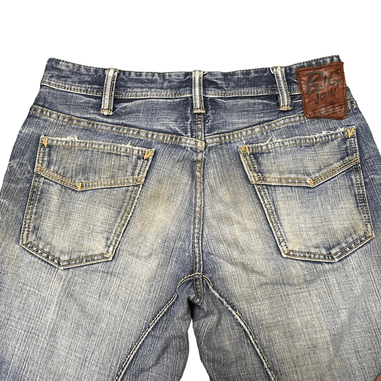 Big John 🔥Flare🔥 Vintage Big John Denim Jeans Size US 32 / EU 48 - 15 Thumbnail