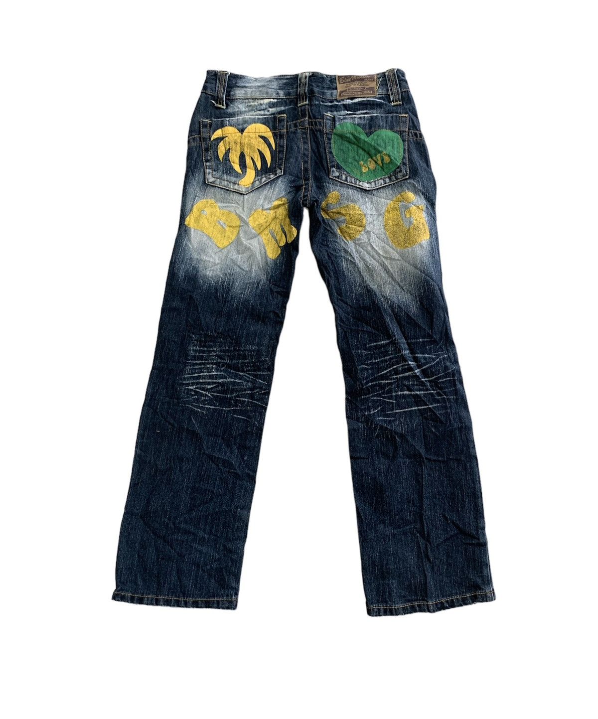 Blue Blue Japan Blue Moon Blue japan design surf jeans Size US 26 / EU 42 - 2 Thumbnail