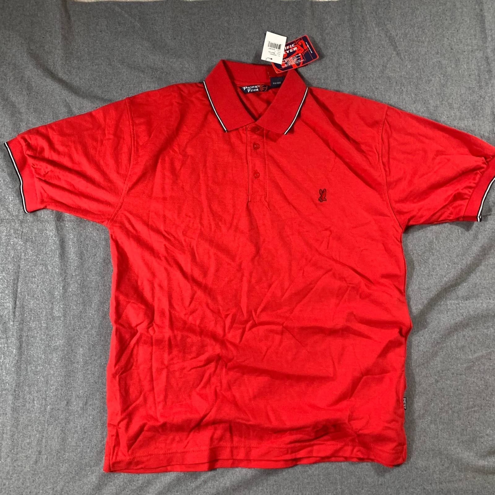 Other Pacific Flyer Shirt Adult Large Red Casual T Shirt Mens Size US L / EU 52-54 / 3 - 1 Thumbnail