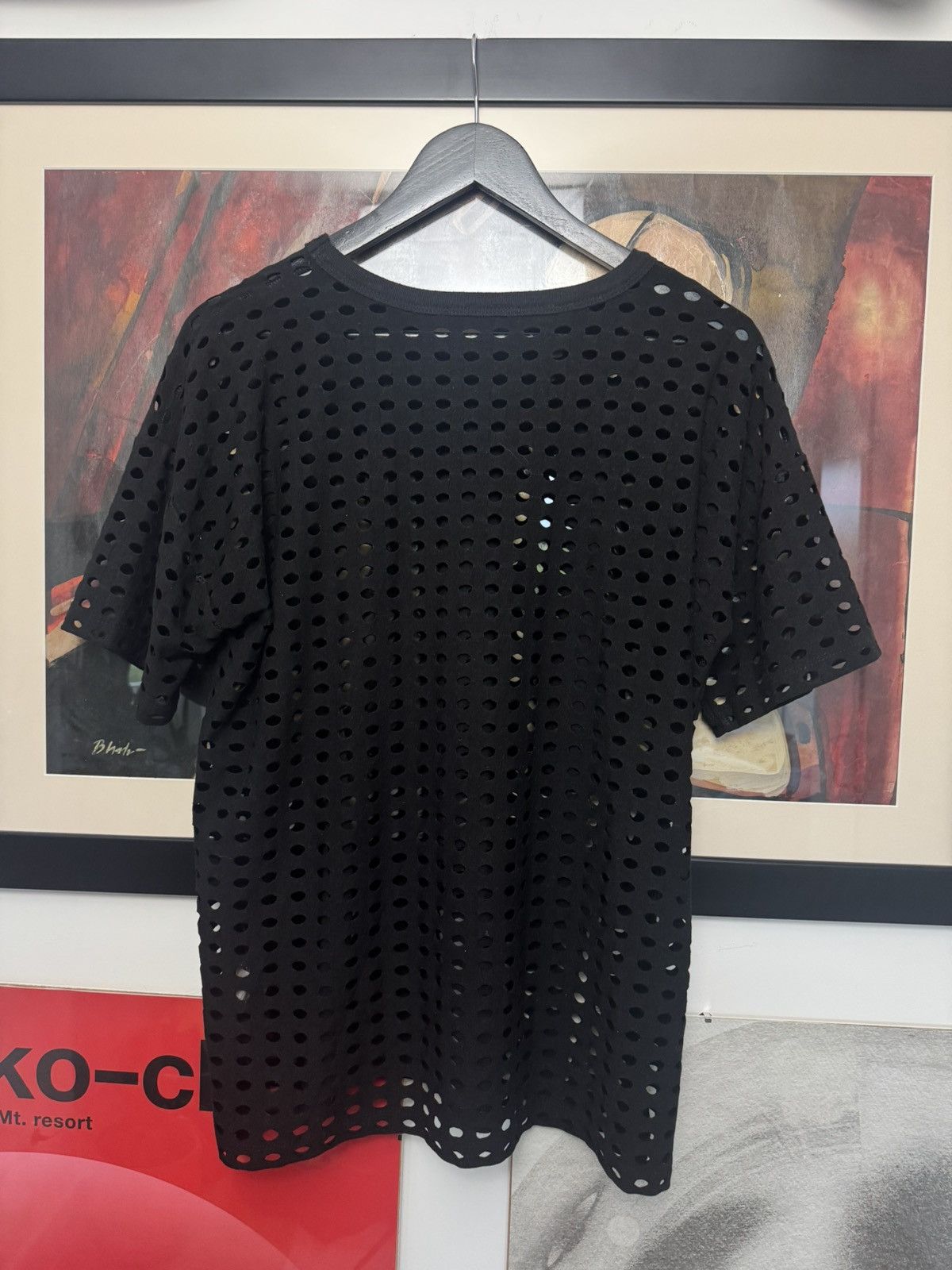 Alexander Wang Alexander Wang Oversize Transparent Designer Tee Streetwear Size US M / EU 48-50 / 2 - 2 Thumbnail