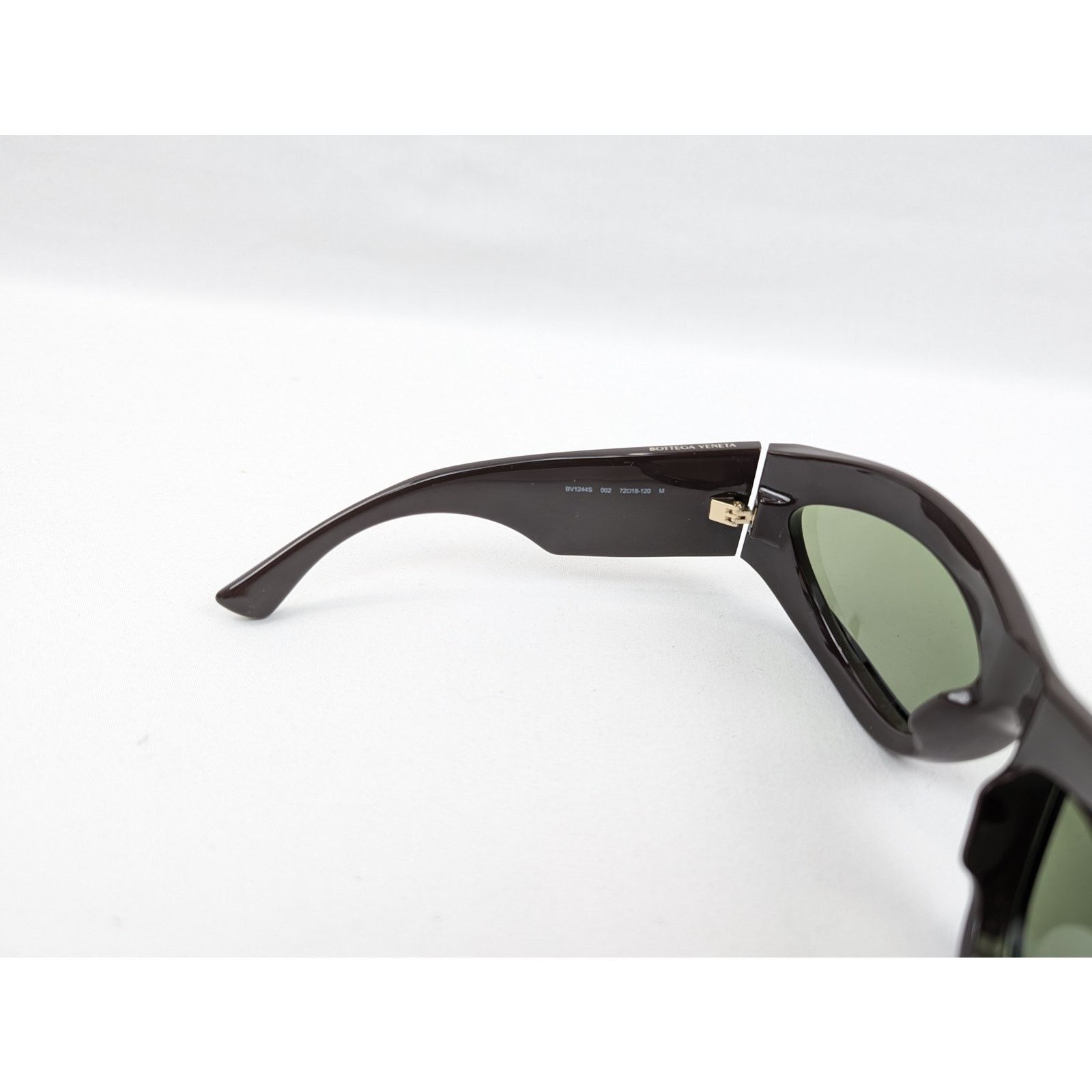 Bottega Veneta o1rshd1 Size:OS / DUP/ Sungl Case Medium Sunglasses in Black Size ONE SIZE - 6 Thumbnail