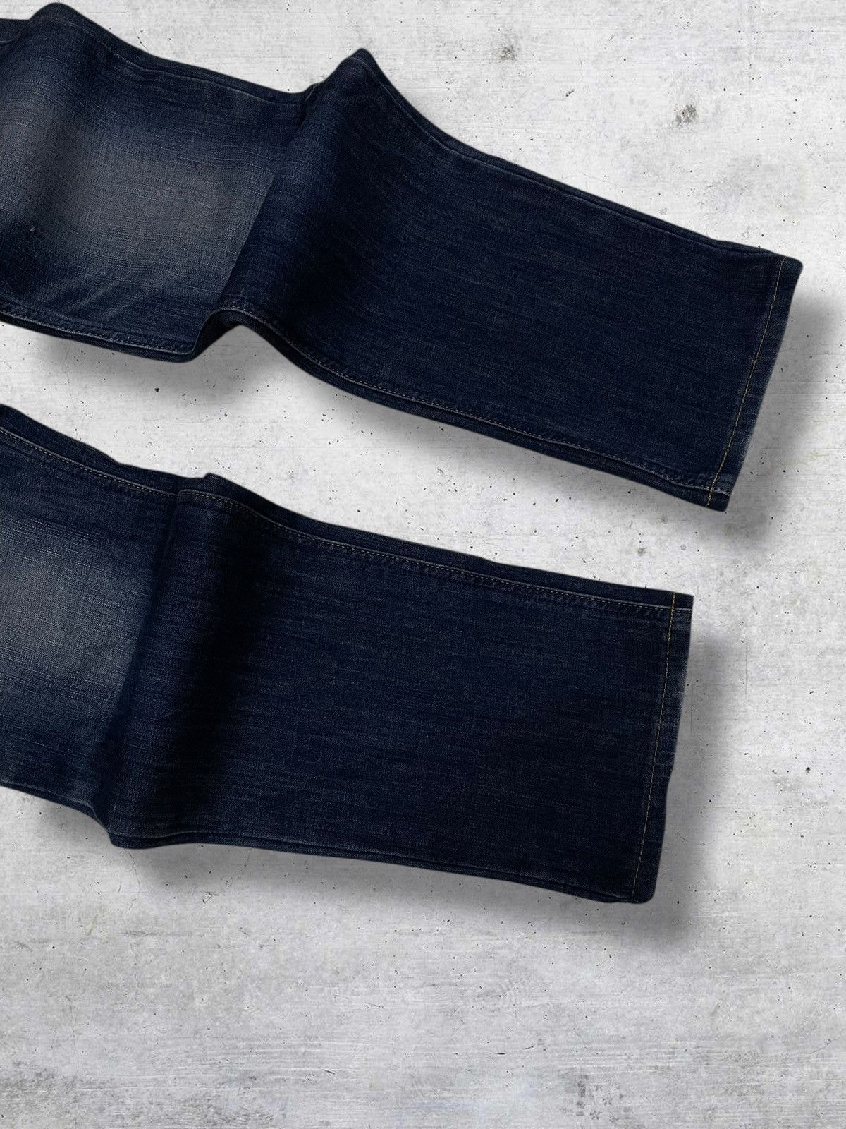 Edwin VINTAGE EDWIN DESIGNER 90S JAPAN INDIGO 403 STRAIGHT DENIM Size US 31 - 5 Thumbnail