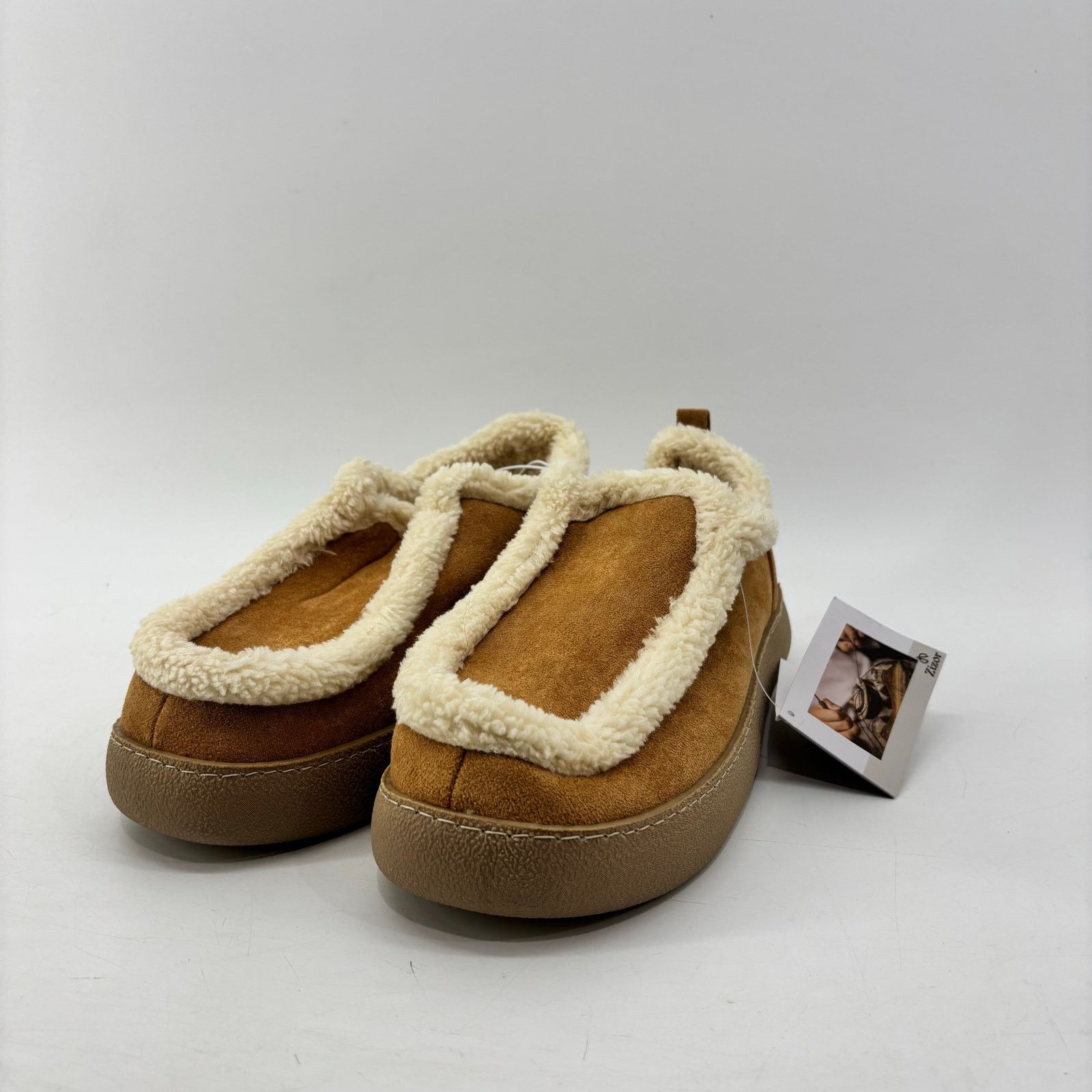 Other Zizor Women’s Size 9 Sherpa Slip On Slippers Winter Bootie Size US 9 / IT 39 - 9 Thumbnail