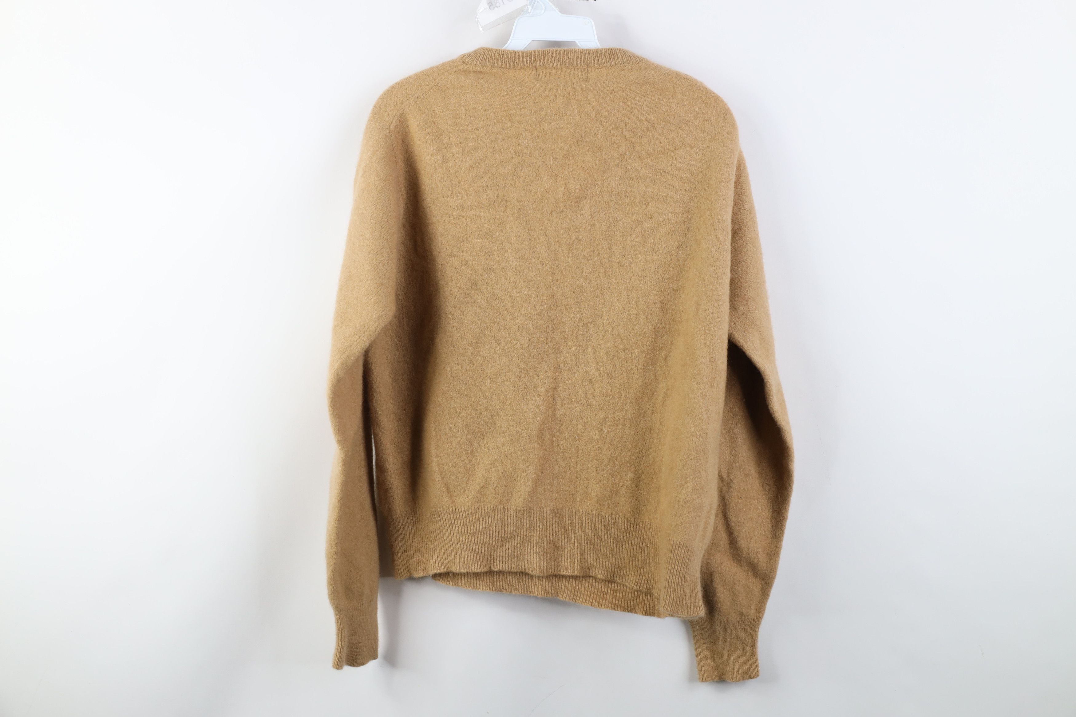 Vintage Vintage 90s Streetwear Ply Cashmere Knit V-Neck Sweater Size M / US 6-8 / IT 42-44 - 8 Thumbnail