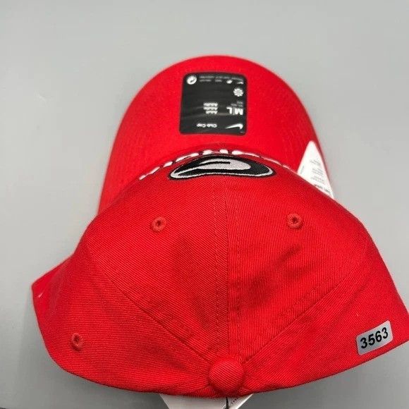 Nike Georgia Bulldogs x Nike Club Hat Men M-L Strap Back Cotton Size ONE SIZE - 8 Thumbnail