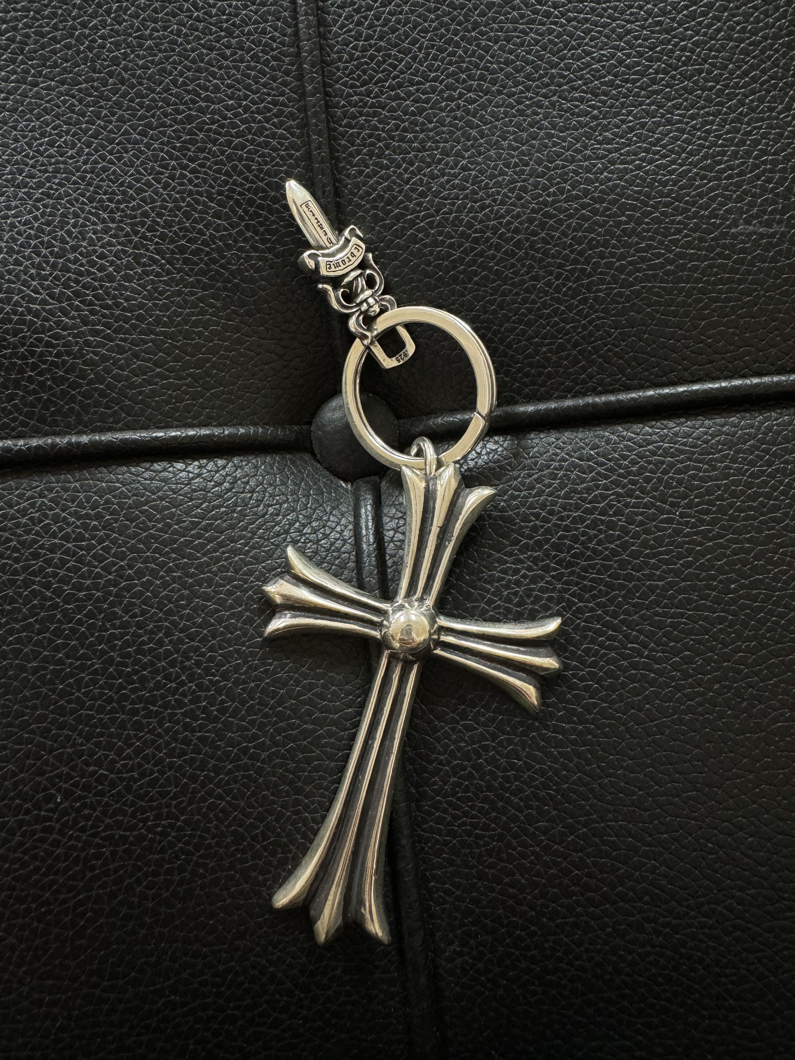 Chrome Hearts Chrome Hearts Cross Keychain With Dagger Size ONE SIZE - 8 Thumbnail