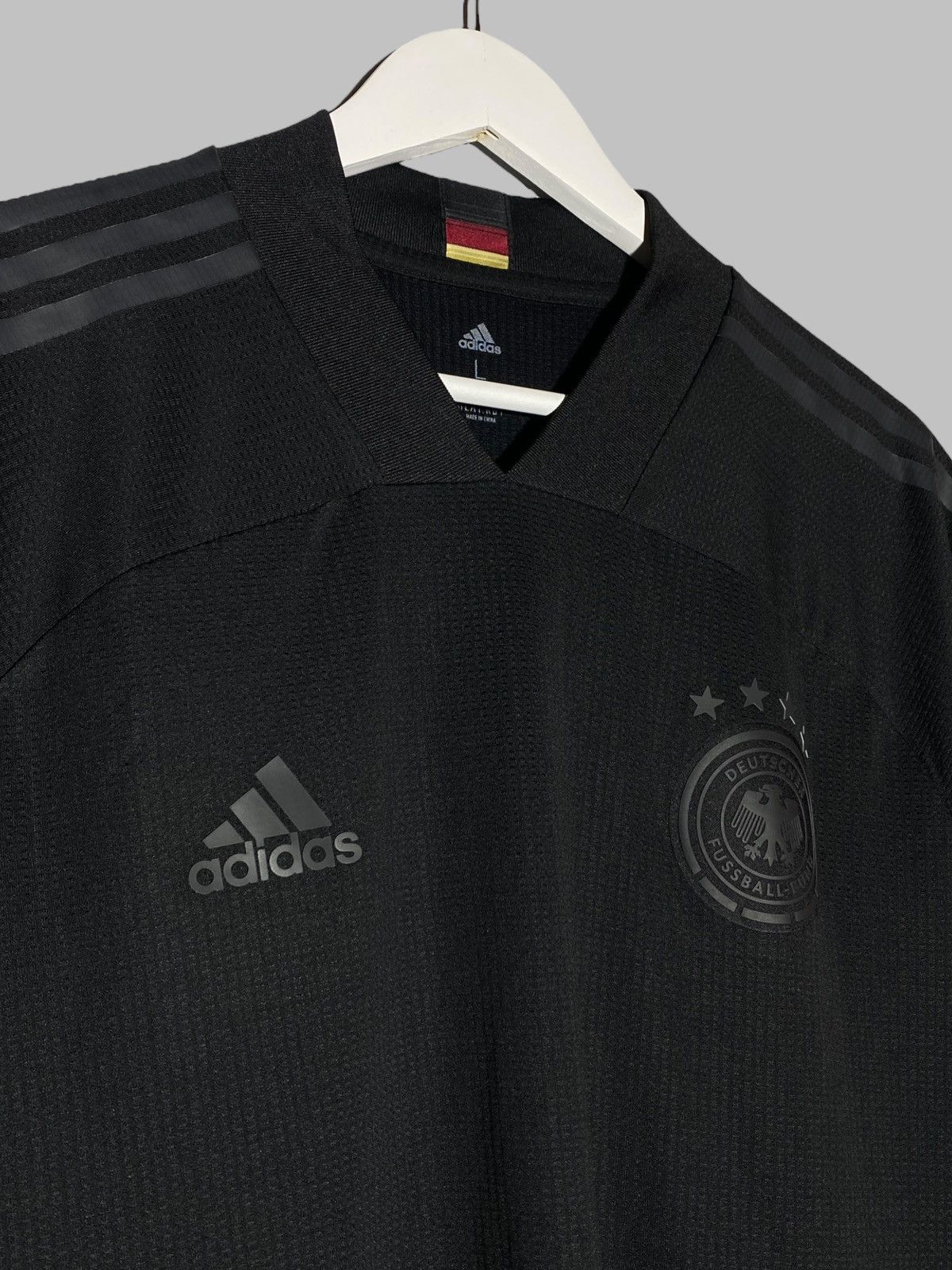 Adidas Adidas Germany 2019/20 Away Player Issue Football Shirt Size US L / EU 52-54 / 3 - 4 Thumbnail