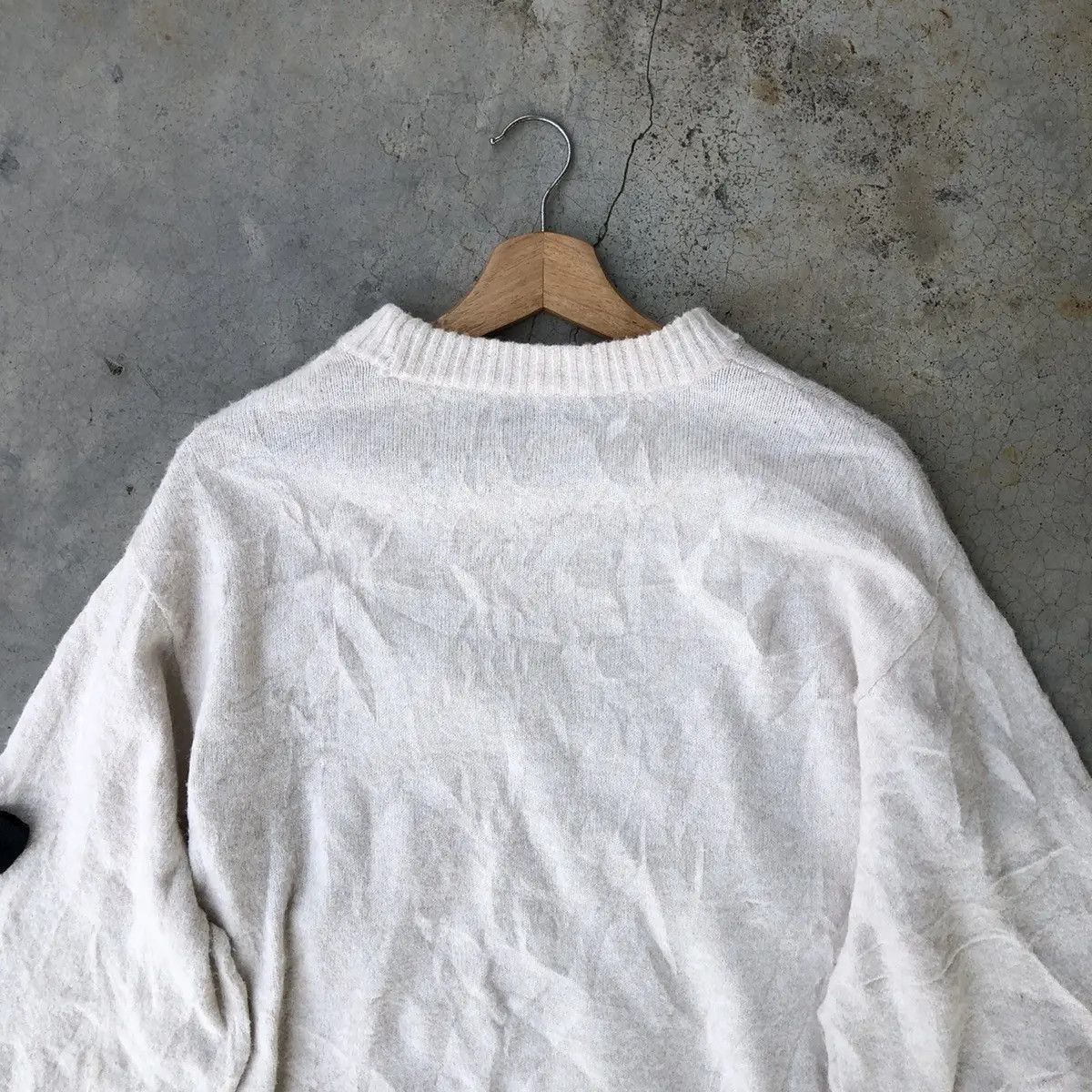 Aran Isles Knitwear × Designer Japanesebrand Knitting Pullover Memeri Baggy Pattern Size US L / EU 52-54 / 3 - 10 Thumbnail