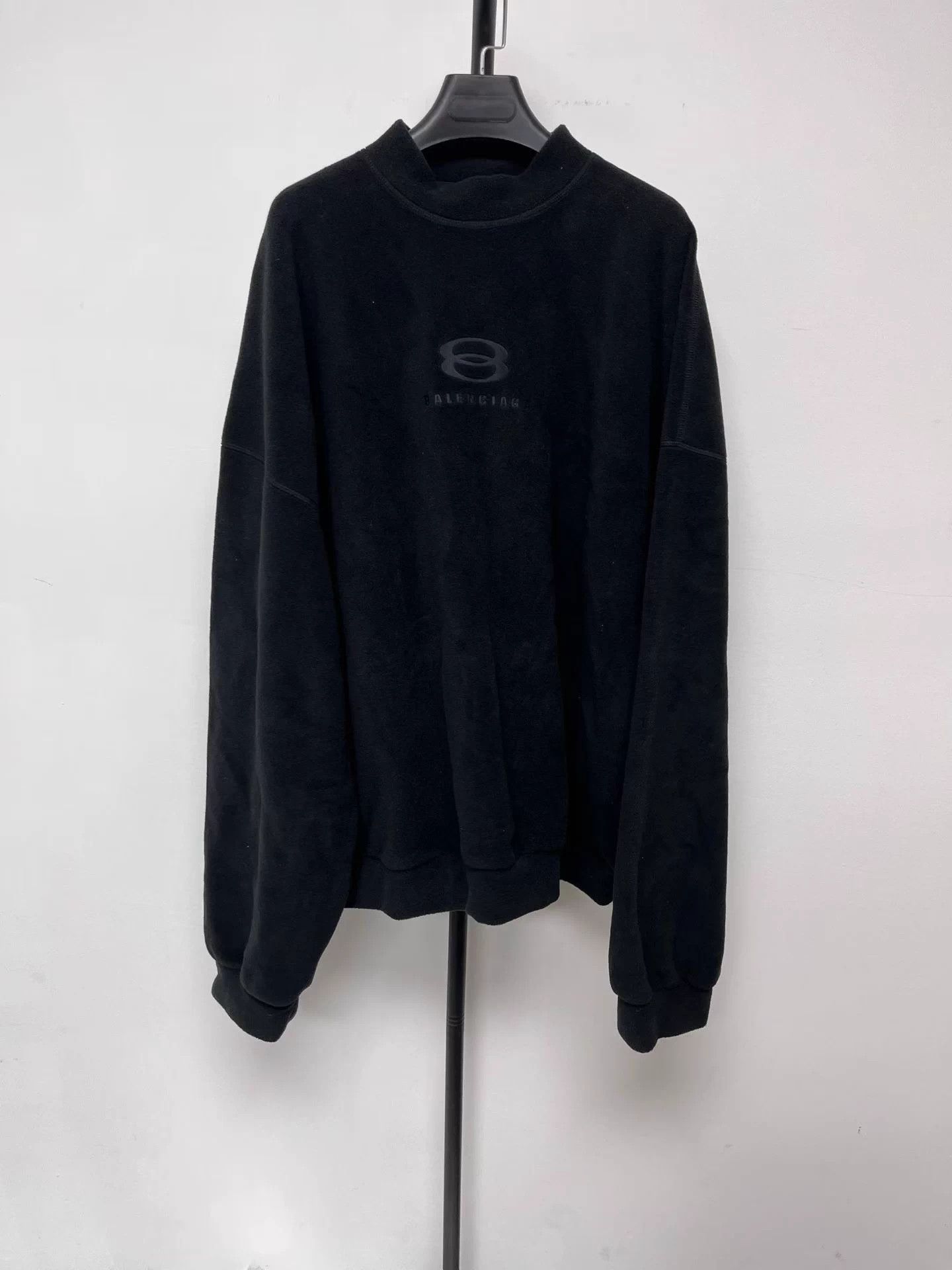 Balenciaga Balenciaga Black Double Ring Ski Fleece (In Stock) Size US S / EU 44-46 / 1 - 1 Thumbnail