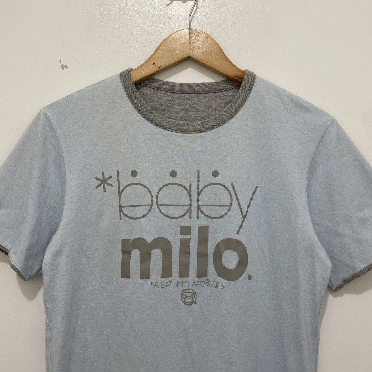 Bape 2003 Bape Baby Milo Reversible Tee Size US S / EU 44-46 / 1 - 2 Thumbnail