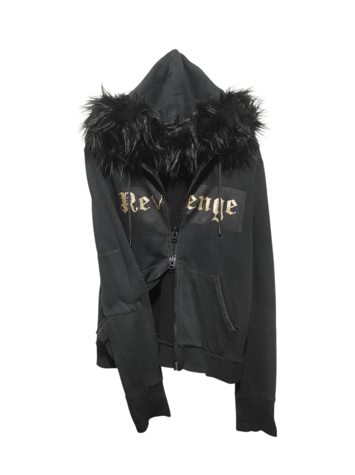 Japanese Brand Personal Jesus REVENGE double zip fur hoodie ifsix LGB style Size US M / EU 48-50 / 2 - 1 Thumbnail