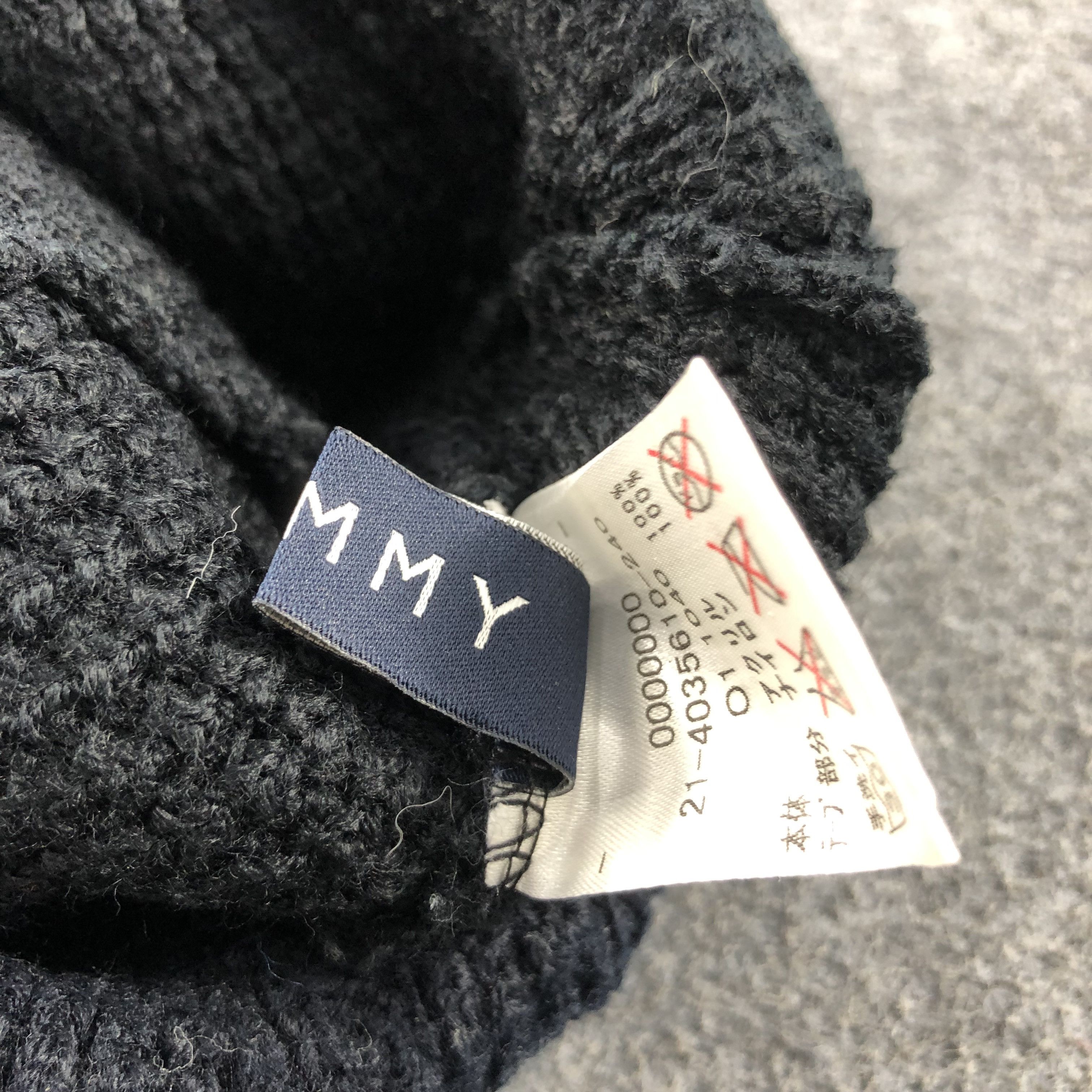 Tommy Hilfiger Tommy Cable Knit Beanie Snowcap Snow Hat Winter Hat B178 Size ONE SIZE - 6 Thumbnail