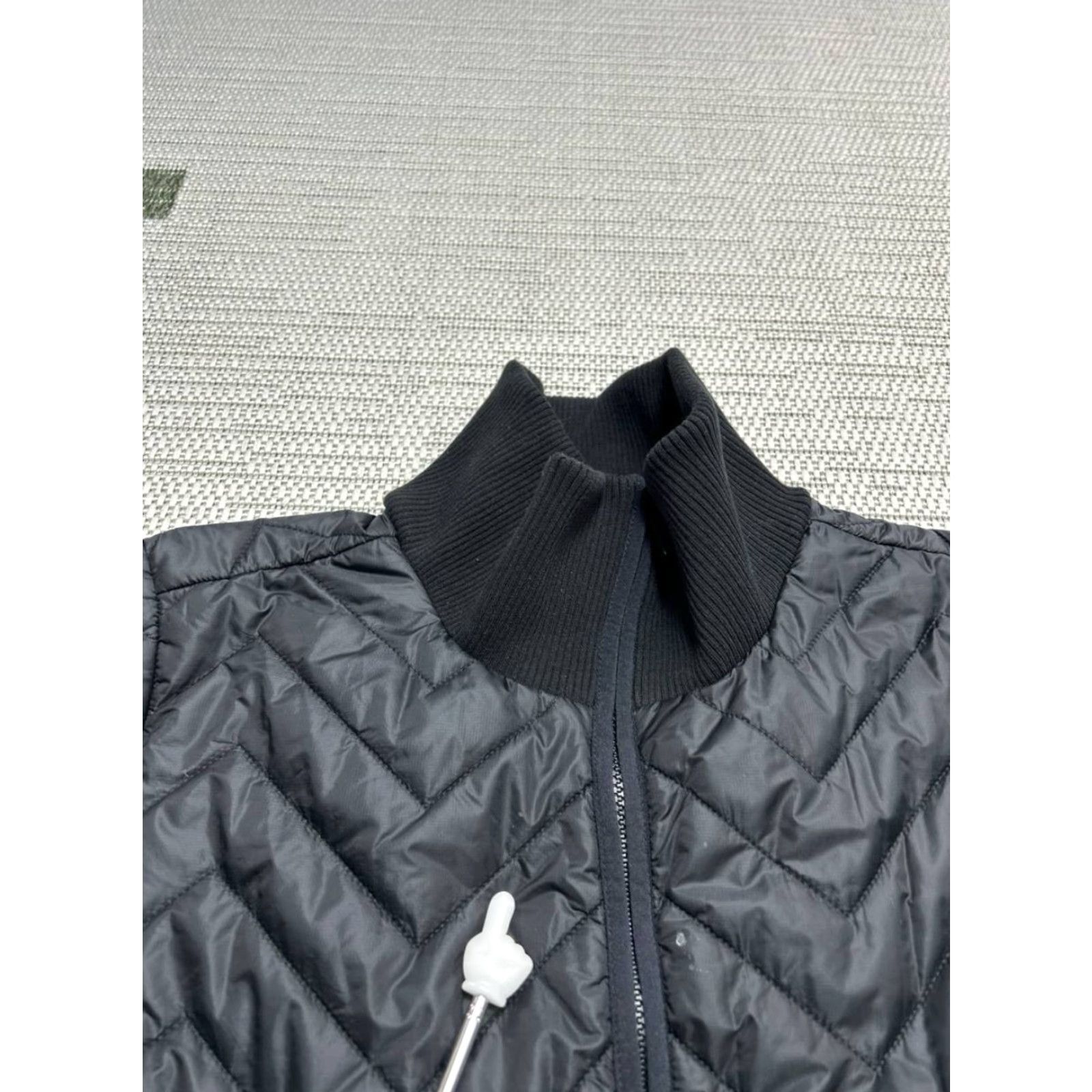 Athleta Athleta Jacket Womens 1X Black Quilted Zip Full Zip Athleisure Jacket - Black Size XL / US 12-14 / IT 48-50 - 6 Thumbnail