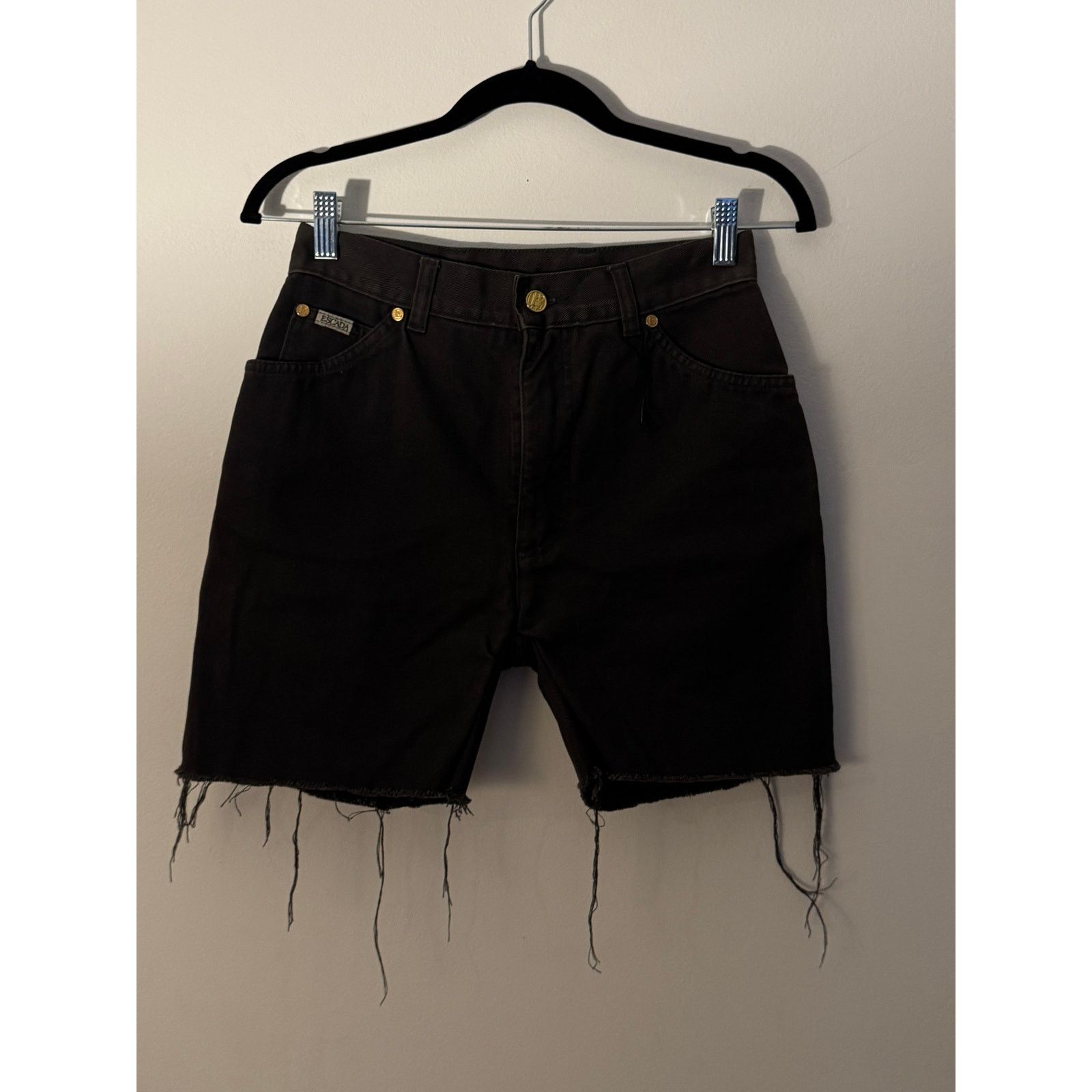Escada ESCADA Denim Shorts Size 30" / US 8 / IT 44 - 1 Thumbnail