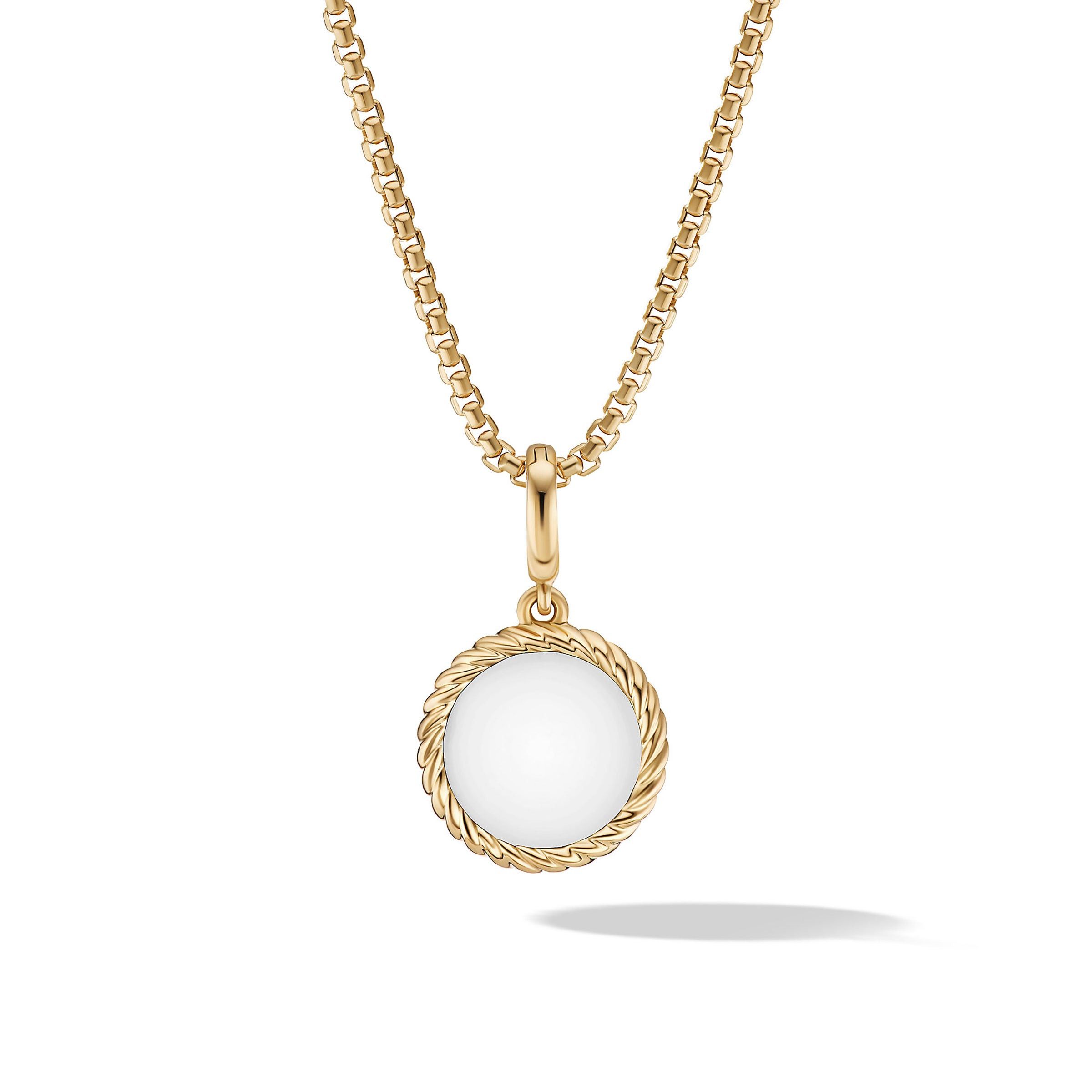 David Yurman o1w1db10325 Size:OS/ Cable Collectibles Charm in Golden Size ONE SIZE - 2 Thumbnail
