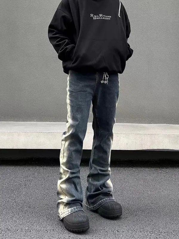 VIBE Vintage wash gradient bootcut jeans Size US 32 / EU 48 - 4 Thumbnail