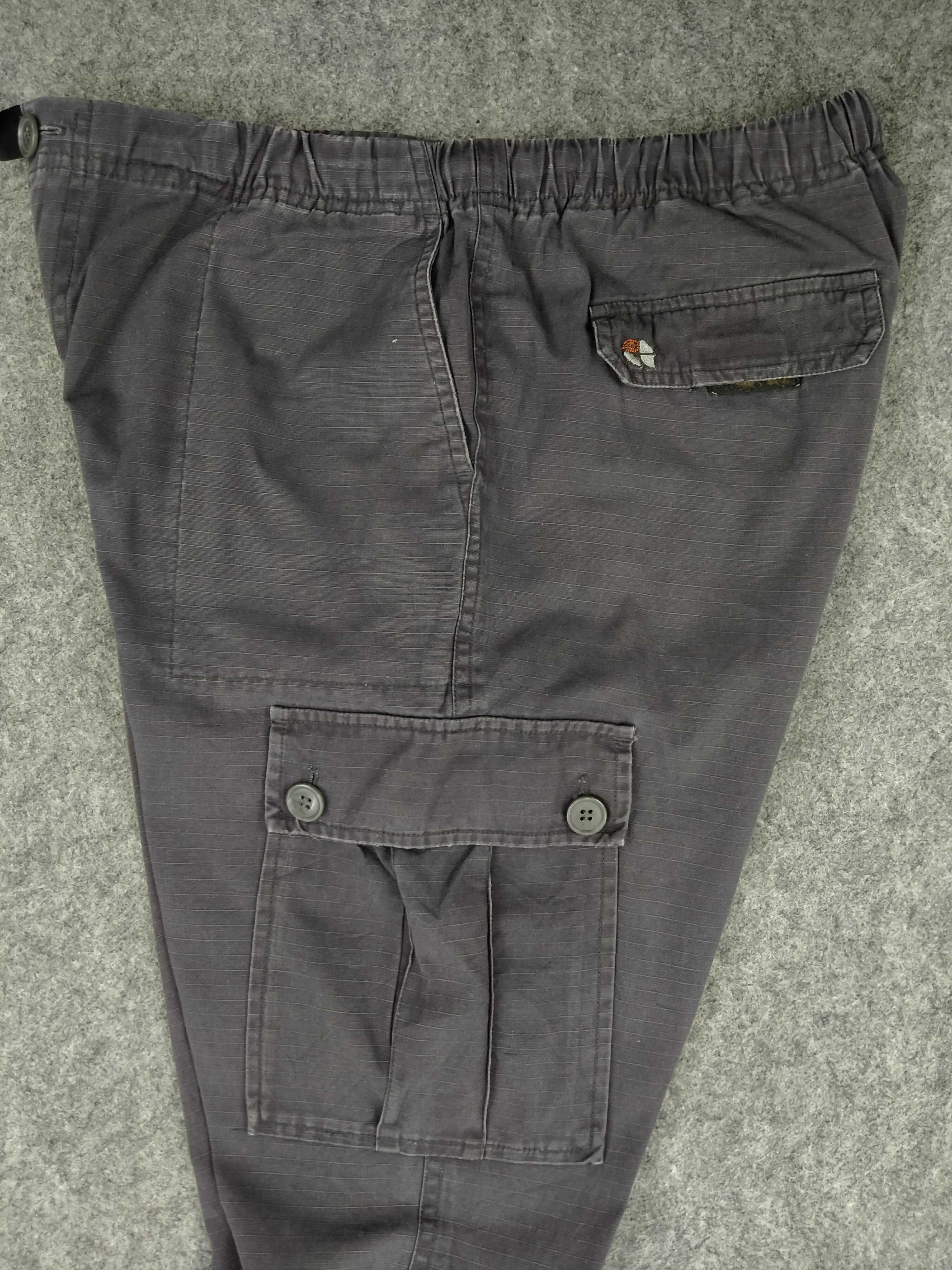 Japanese Brand Japanese Brand Elastic Cargo Pants 29x28.5 CP139 Size US 29 - 4 Thumbnail