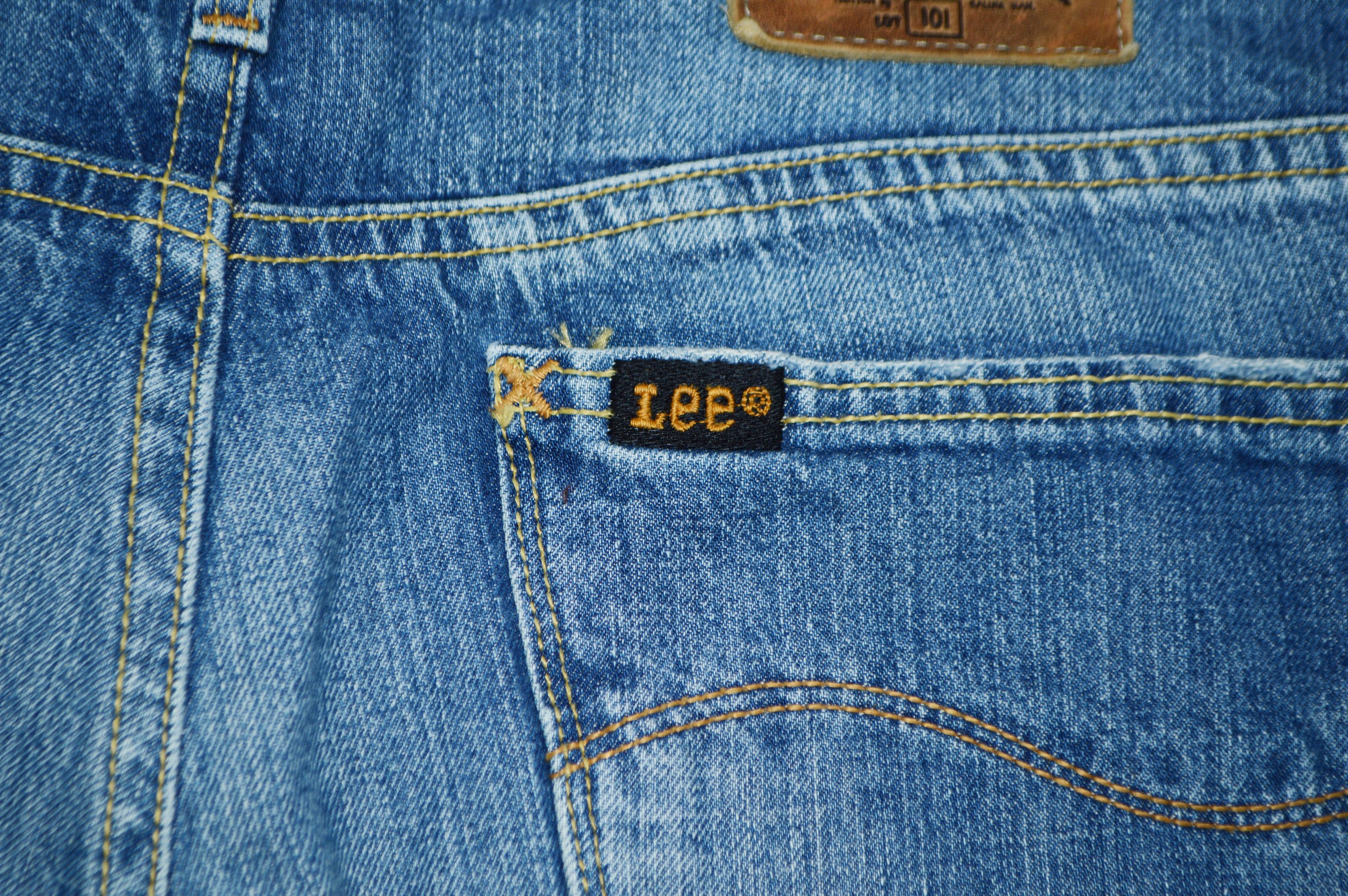 Lee Vintage Lee 101Z Regular Fit Blue Denim Jeans Size W32 L31 Size 32" / US 10 / IT 46 - 9 Thumbnail