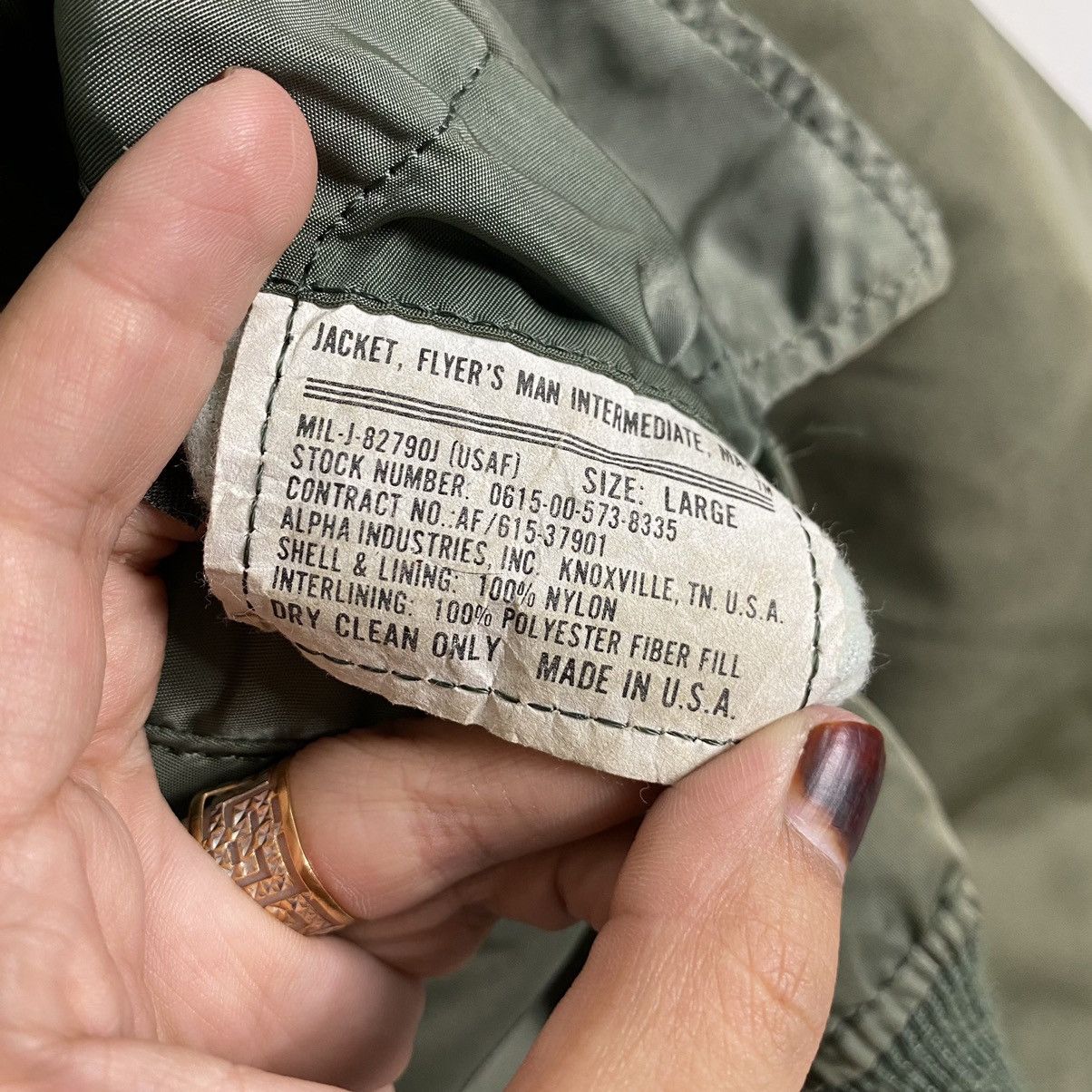 Alpha Industries Alpha Industries MA-1 reversable bomber jacket Size US L / EU 52-54 / 3 - 15 Thumbnail