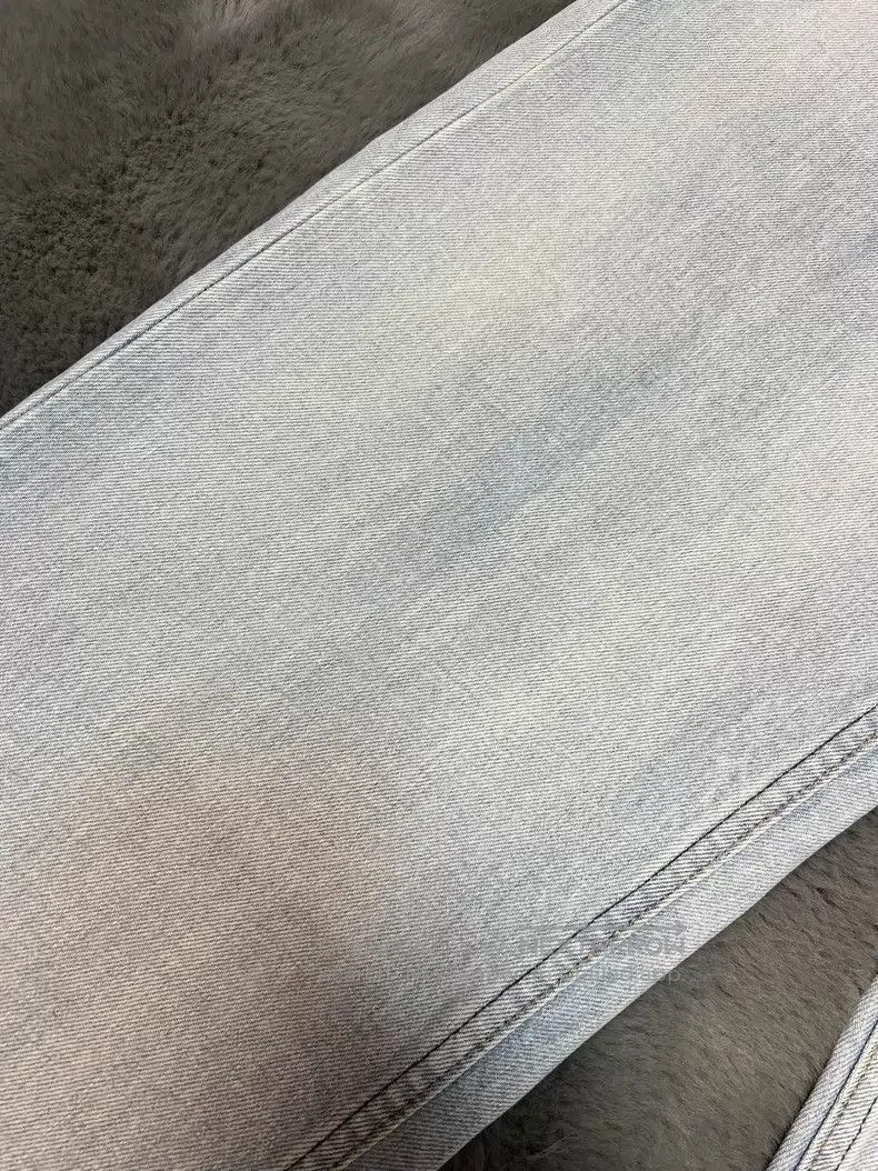 Celine CELINE Light Blue Washed Straight Leg Denim Jeans Size US 30 / EU 46 - 6 Thumbnail