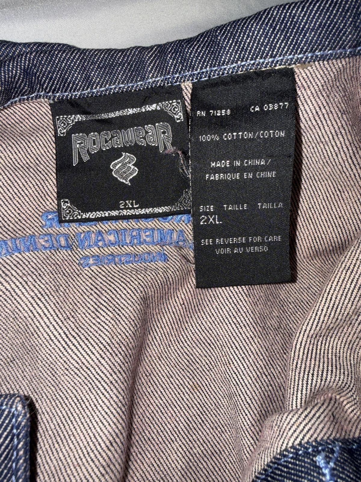 Rocawear Rocawear Men's Casual Denim Jacket Size 2XL VTG Size US XXL / EU 58 / 5 - 4 Thumbnail