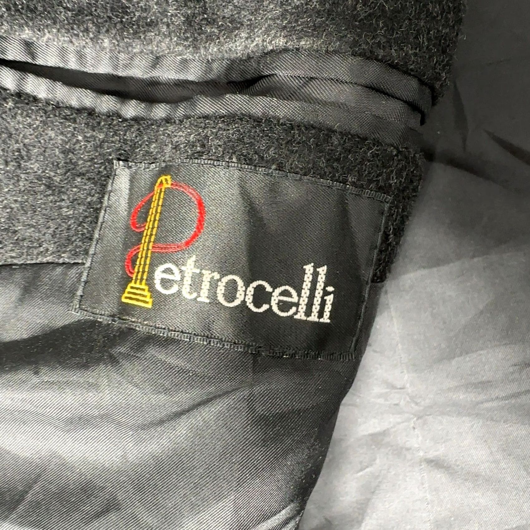 Doublet VINTAGE Petrocelli Wool Cashmere Coat Mens 3XL Black Double Breasted Overcoat Size US XXL / EU 58 / 5 - 6 Thumbnail