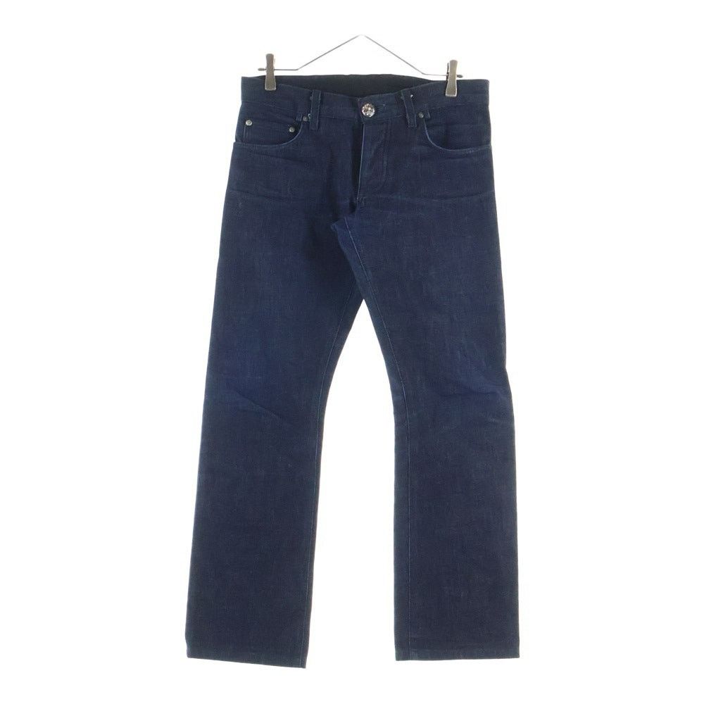 Chrome Hearts Chrome Hearts Indigo Cross Ball Button Denim Pants Size US 30 / EU 46 - 1 Thumbnail