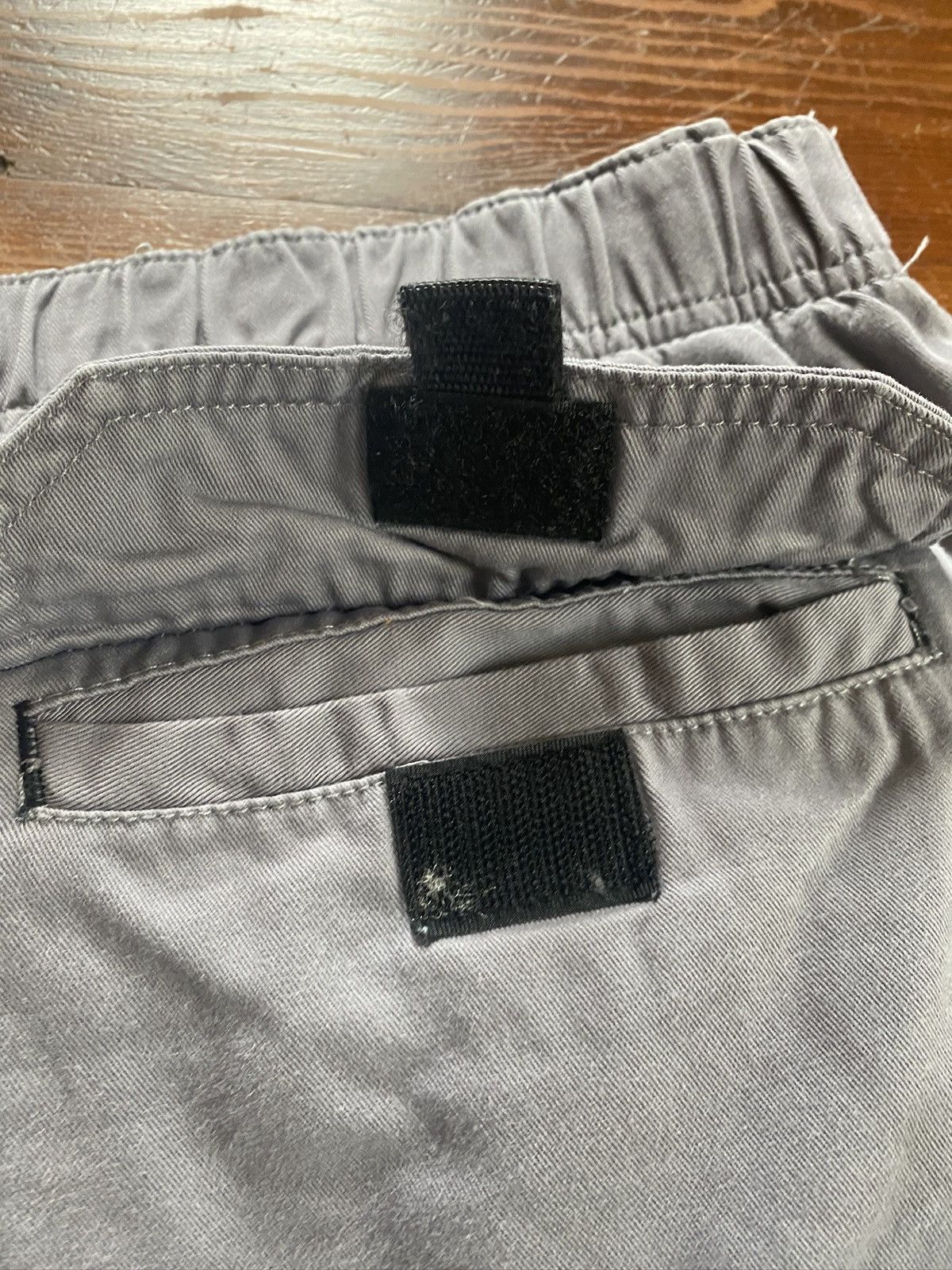 Ocean Pacific × Vintage Vintage 90’s Ocean Pacific Grey Wide Leg Cargo Shorts Size US 38 / EU 54 - 4 Thumbnail