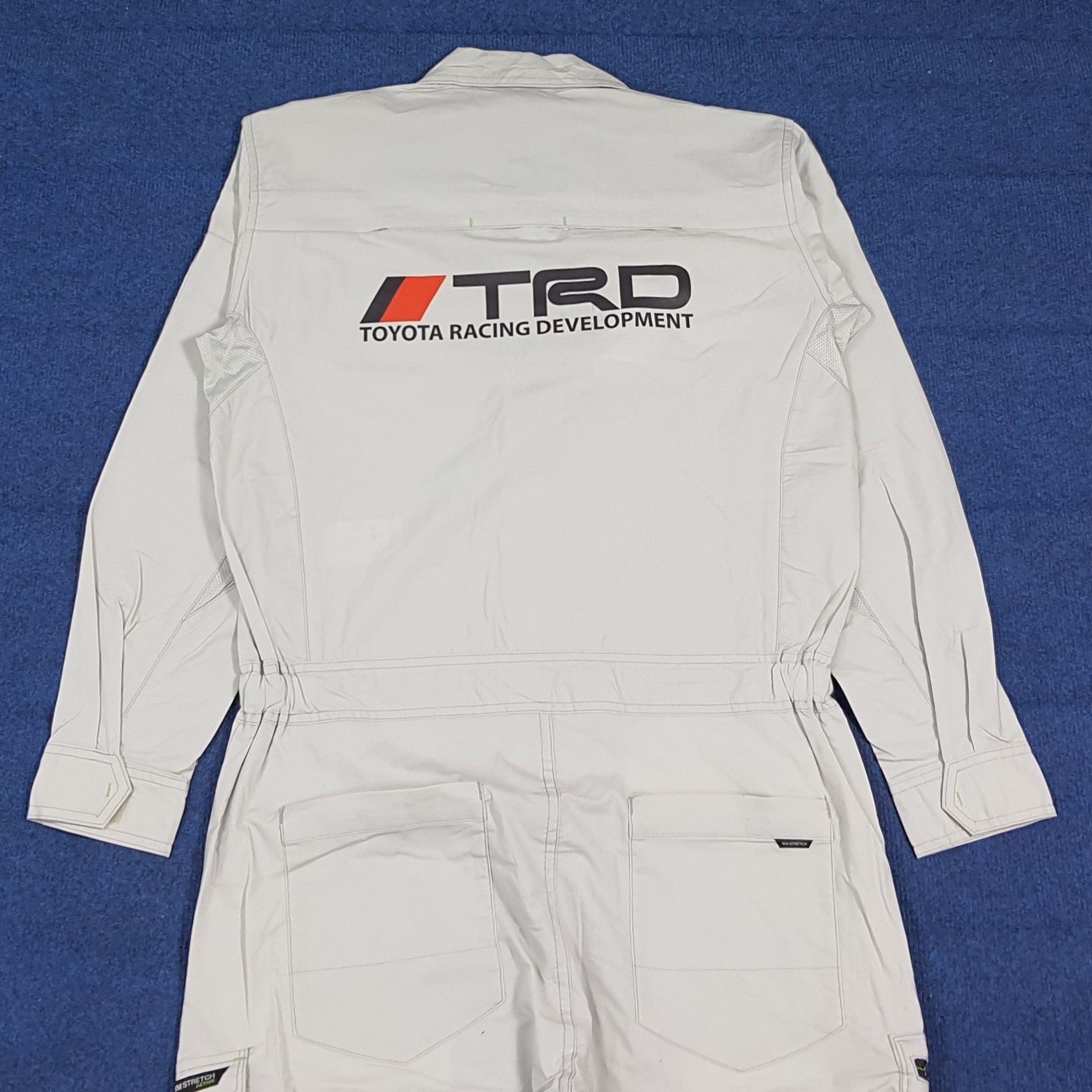 Japanese Brand Vintage TRD Toyota Motor Sports Custom Logo Coverall C283N22 Size US M / EU 48-50 / 2 - 1 Thumbnail