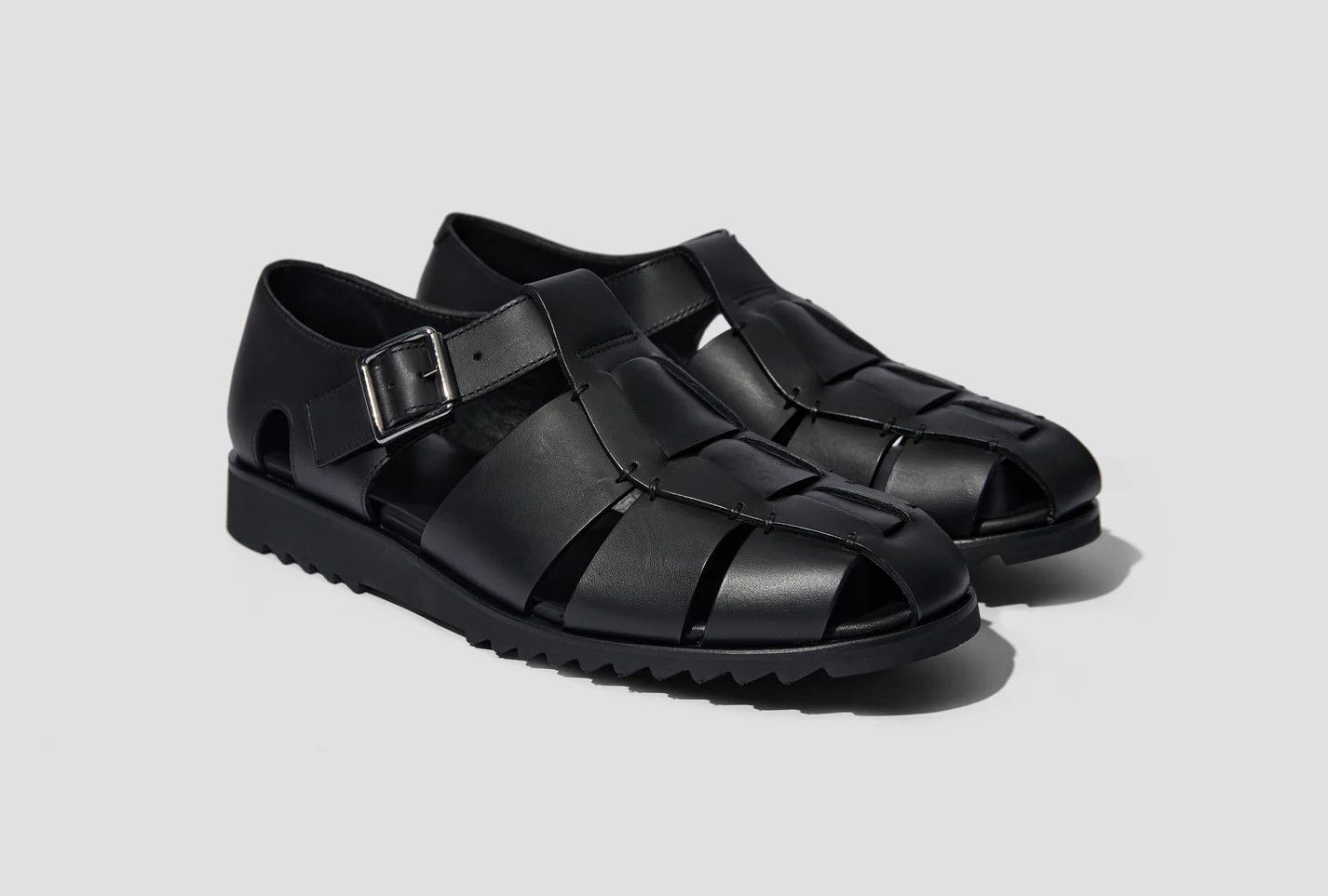 Paraboot o1s22i1n1224 Pacific Sandals in Black Size US 8 / EU 41 - 1 Thumbnail