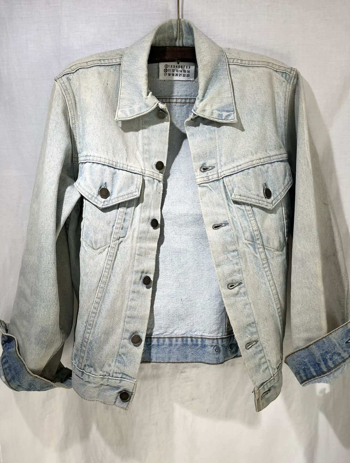 Maison Margiela [S] Margiela Artisanal Denim Jacket Size US S / EU 44-46 / 1 - 1 Thumbnail