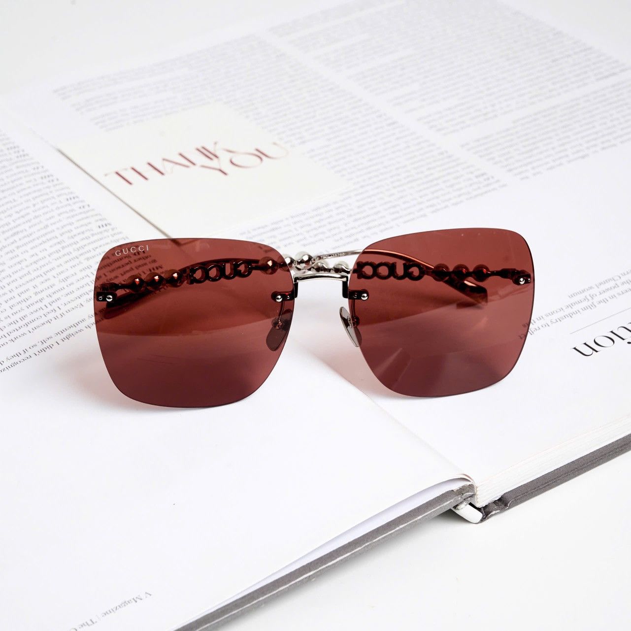 Gucci GUCCI GG1923SA 002 SUNGLASSES Size ONE SIZE - 6 Thumbnail