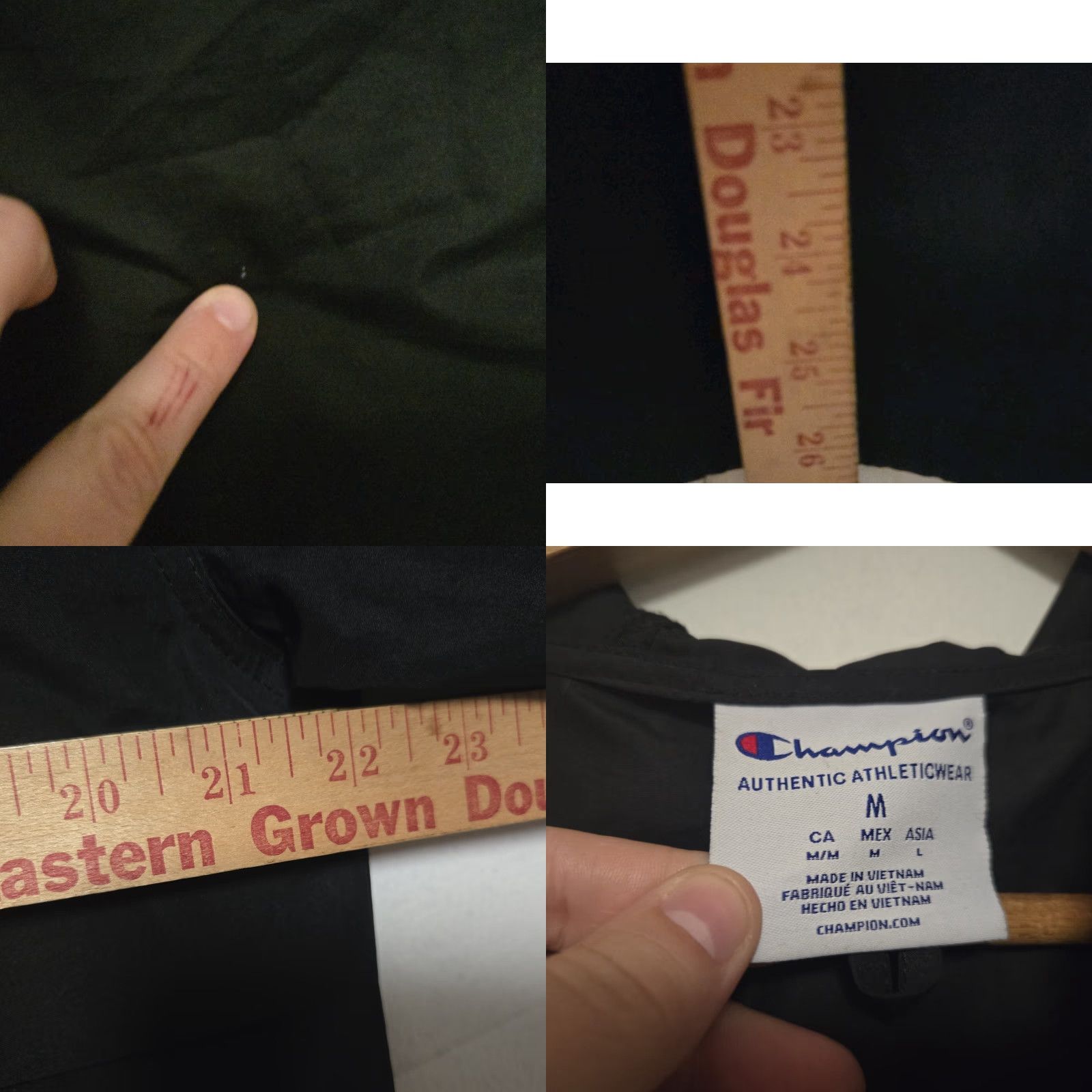 Champion Champion Windbreaker Jacket Pull Over Half Zip Rain Coat Anorak Men’s Medium Size US M / EU 48-50 / 2 - 8 Thumbnail