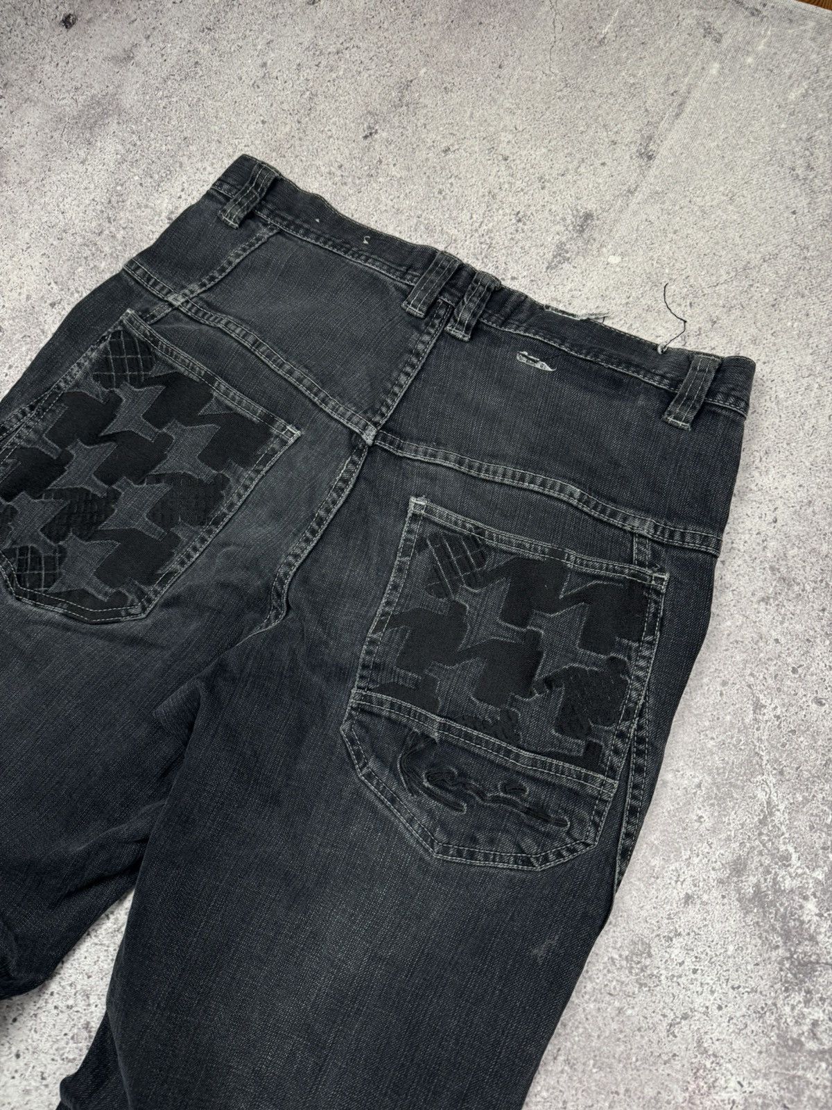 Karl Kani Vintage Karl Kani Y2K Baggy Denim Rap Pants Jeans SkateGang Size US 32 / EU 48 - 9 Thumbnail