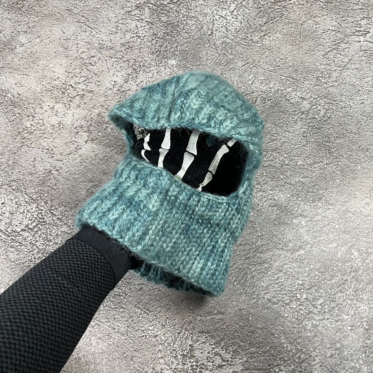 Vintage Vintage 90s Ribbed Beanie Slouch Knit Grunge Alt Streetwear Size ONE SIZE - 3 Thumbnail