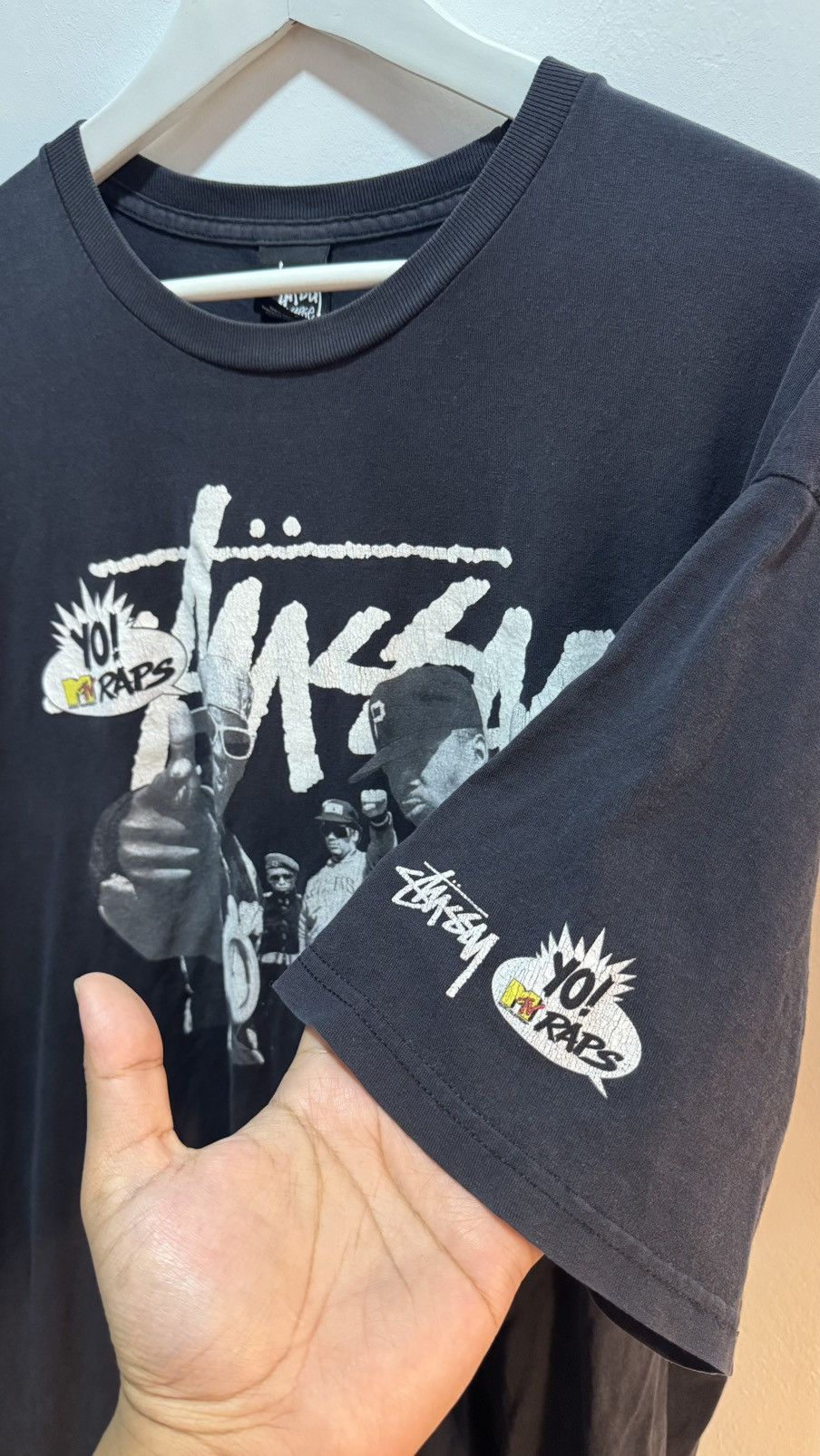 Stussy Vintage Stussy Public Enemy Yo Raps MTV Size US XXL / EU 58 / 5 - 5 Thumbnail