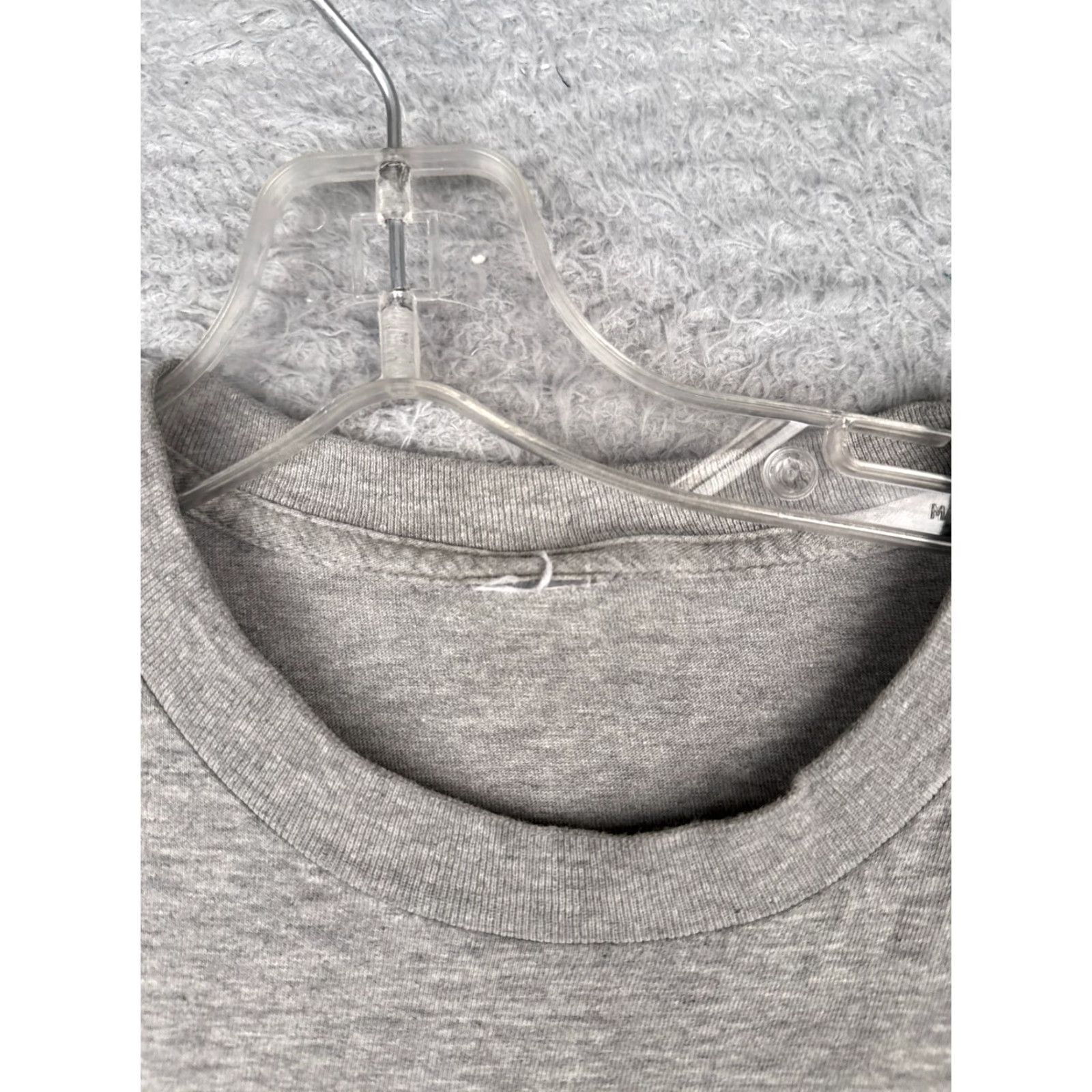 The North Face VINTAGE The North Face Shirt Men Large Gray 100% Cotton Crew Neck Short Sleeve Logo All Seasons Mens Size US L / EU 52-54 / 3 - 7 Thumbnail