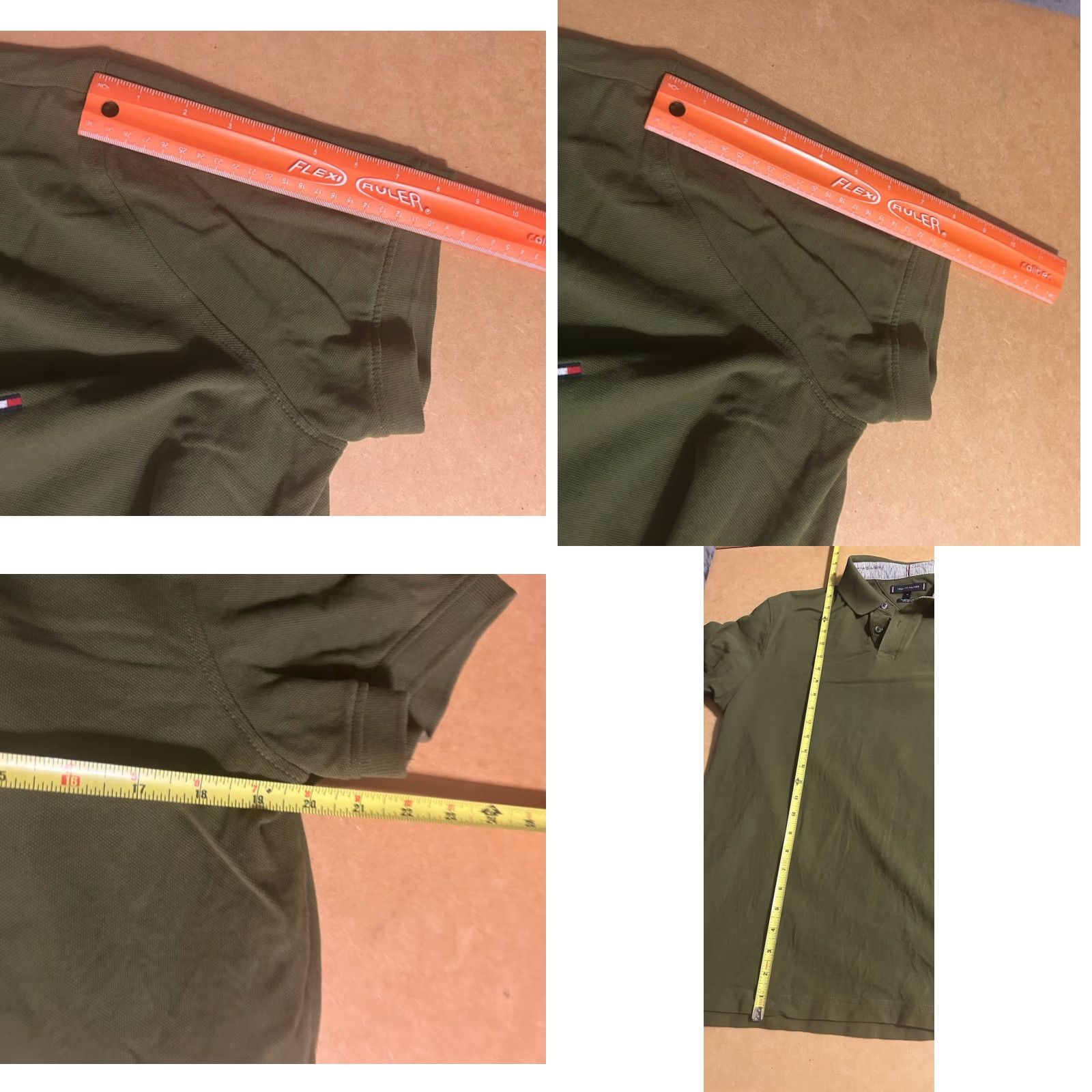 Tommy Hilfiger Tommy Hilfiger Polo Shirt Men XL Fits Large Army Green Regular Fit Polo Shirt Short Sleeve Solid Green 1985 IM 1985 Logo Size US L / EU 52-54 / 3 - 9 Thumbnail