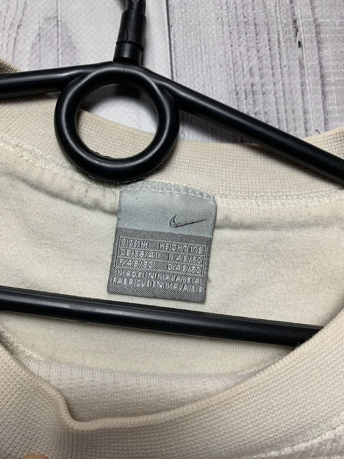 Nike × Vintage Vintage Nike sweatshirt size M logo swoosh Size US M / EU 48-50 / 2 - 6 Thumbnail