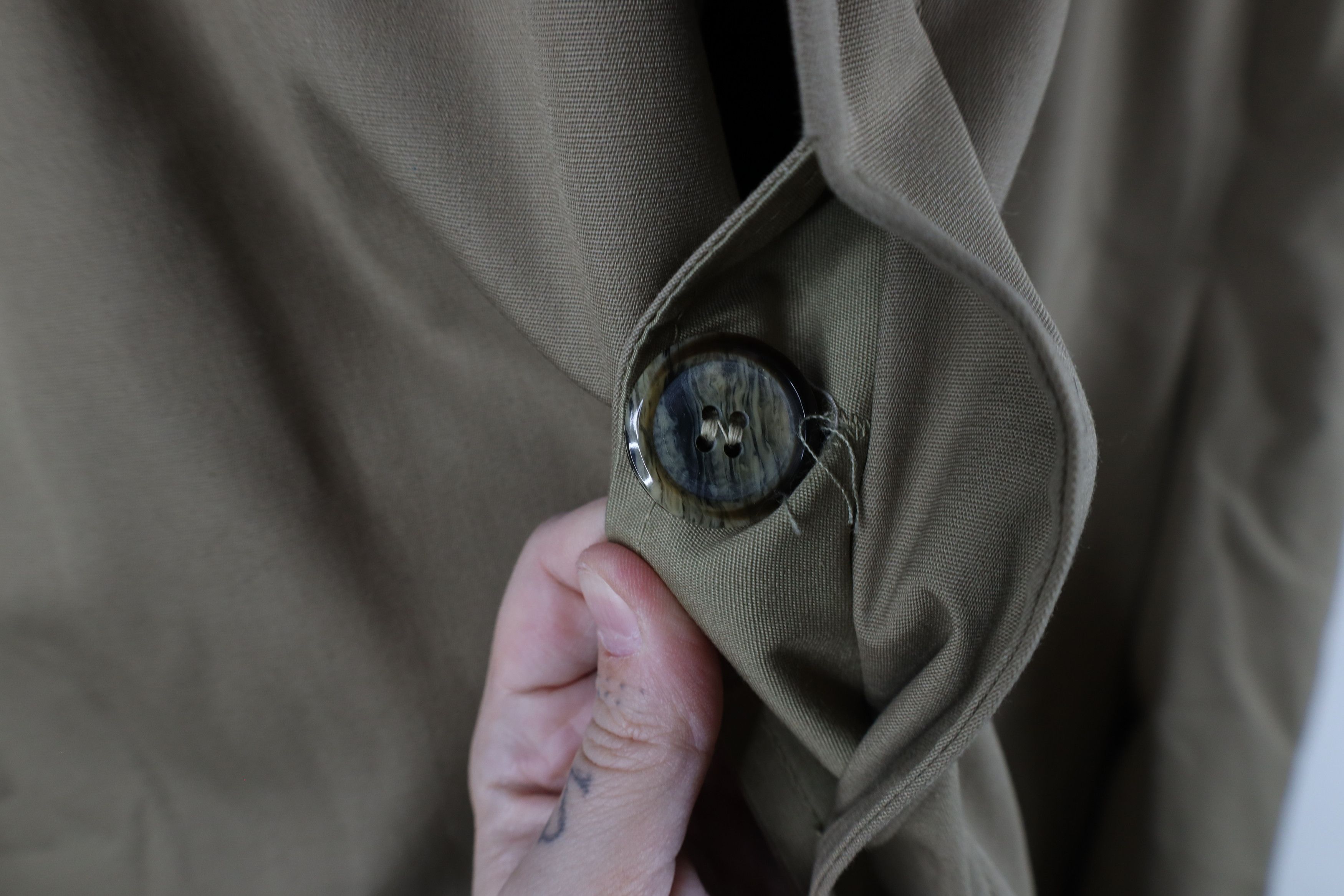 Vintage Vintage 70s Streetwear Full Button Rain Coat Jacket USA Size US L / EU 52-54 / 3 - 9 Thumbnail