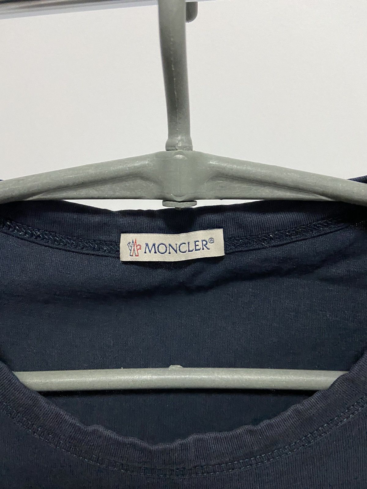 Moncler × Vintage Moncler Maglia Vintage T Shirt double Logo Luxury Size US XL / EU 56 / 4 - 5 Thumbnail