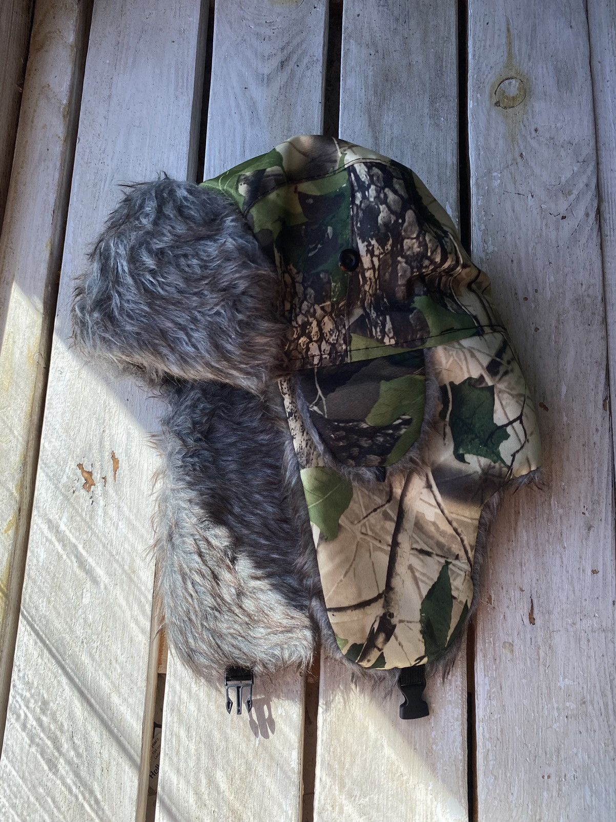 Japanese Brand × Vintage REALTREE Y2k Ushanka Hat Cap Outdoor Life Vintage 90s 🚨🚨 Size ONE SIZE - 1 Thumbnail