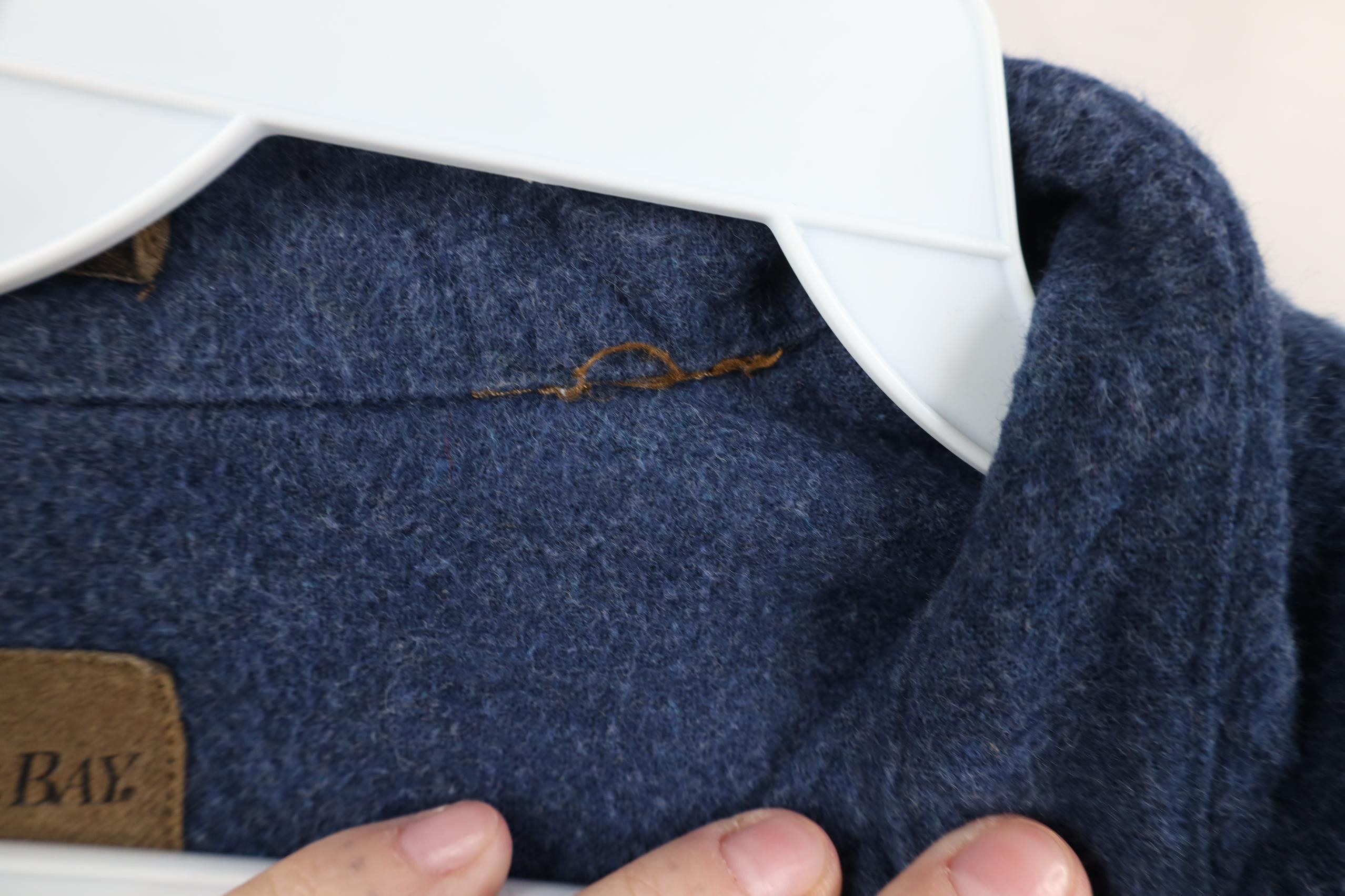Vintage Vintage 90s Streetwear Cloth Collared Button Shirt Blue Size US M / EU 48-50 / 2 - 12 Thumbnail
