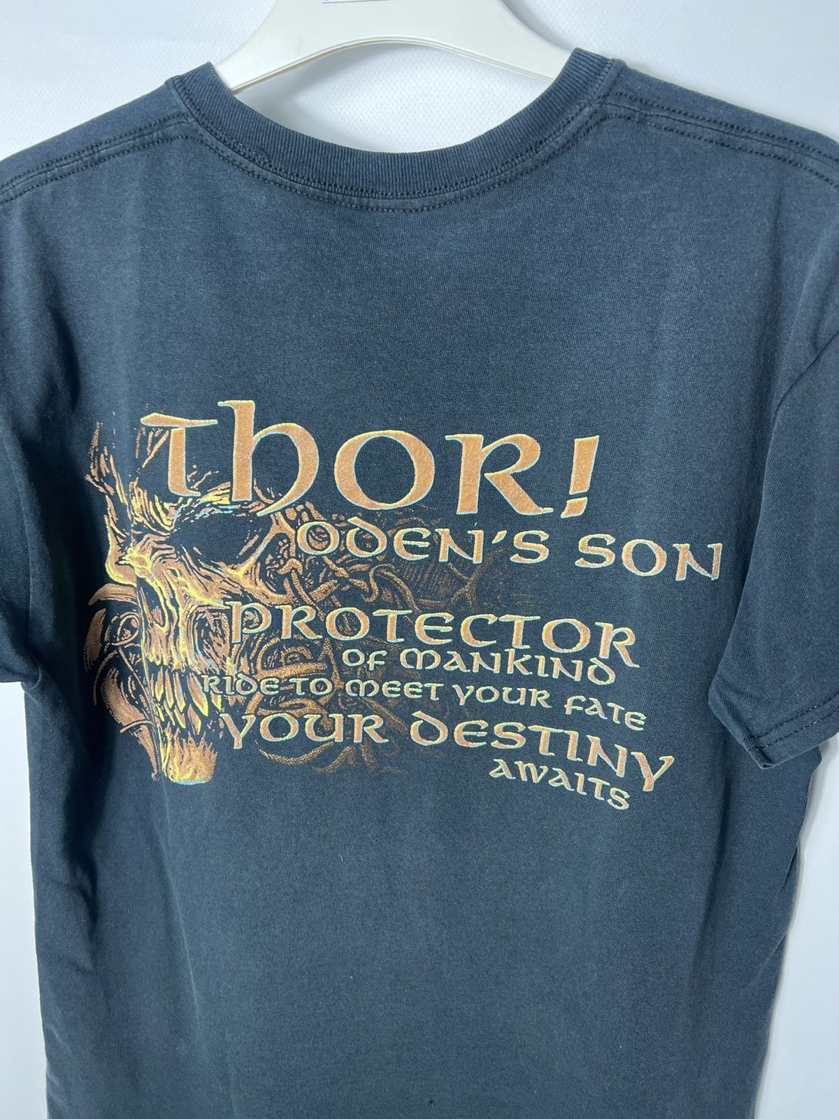 Band Tees Vintage streetwear band Amon Amarth Thor Metal Tour T-shirt Size US M / EU 48-50 / 2 - 6 Thumbnail