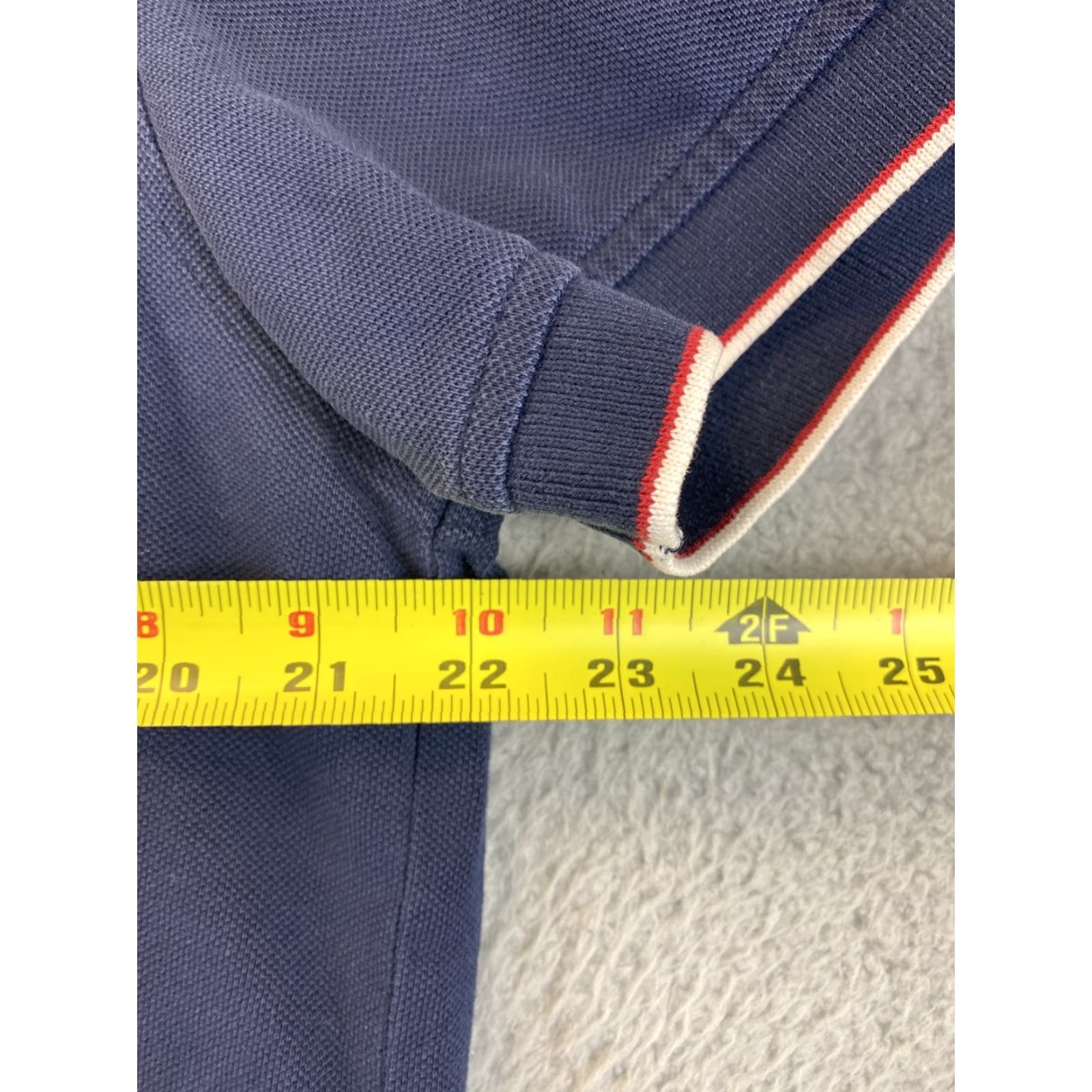 Tommy Hilfiger Tommy Hilfiger Polo Shirt Men L Blue Short-Sleeve Solid 77-15 Size US L / EU 52-54 / 3 - 5 Thumbnail