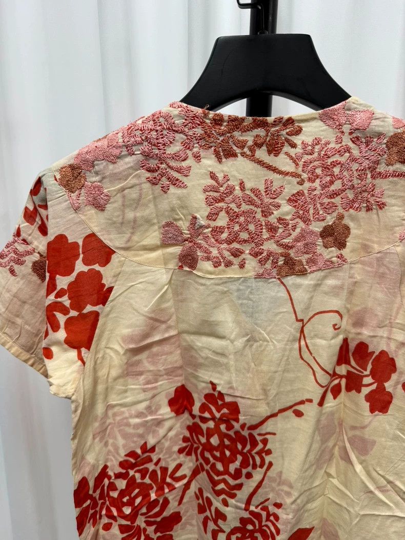 Dries Van Noten Dries van noten Embroidered stamen short sleeve 2503-Nextar Size XS / US 0-2 / IT 36-38 - 8 Thumbnail