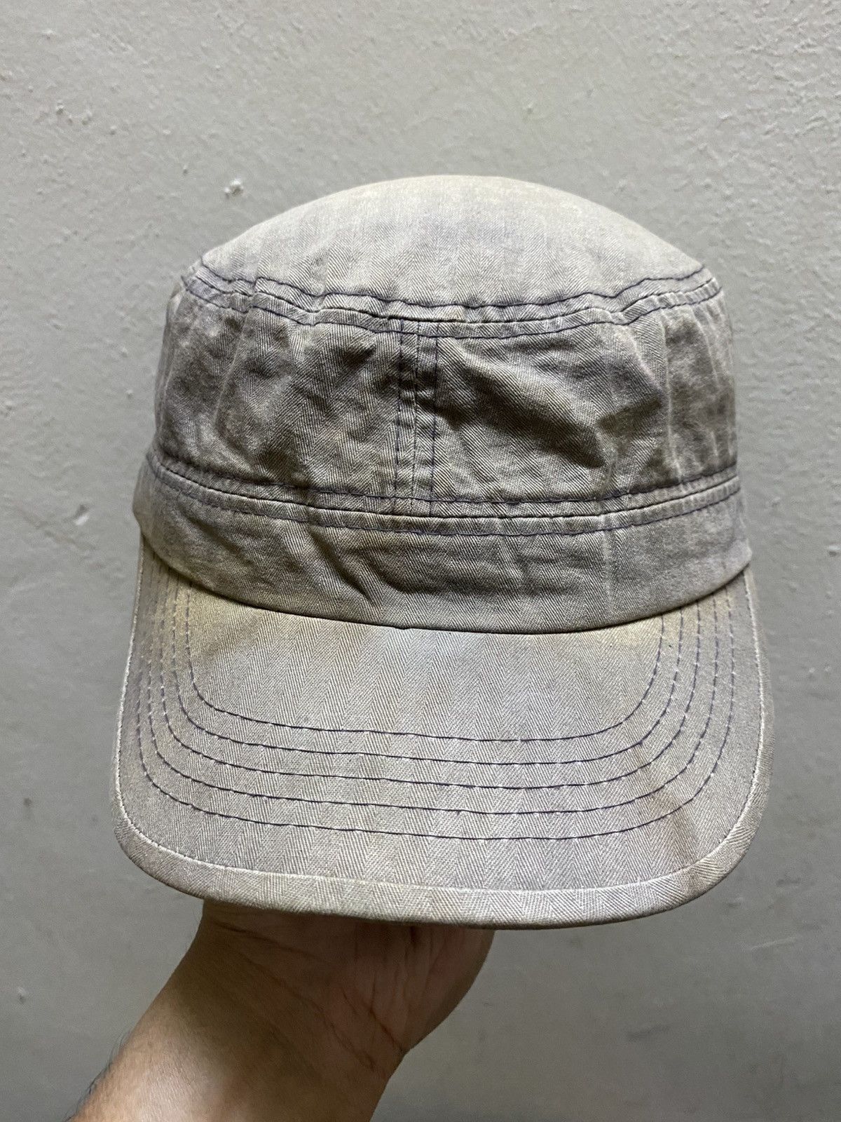 Hysteric Glamour × If Six Was Nine × Le Grande Bleu (L.G.B.) 2000s Cadet Hat Japan Punk Poem Distressed y2k style Size ONE SIZE - 1 Thumbnail