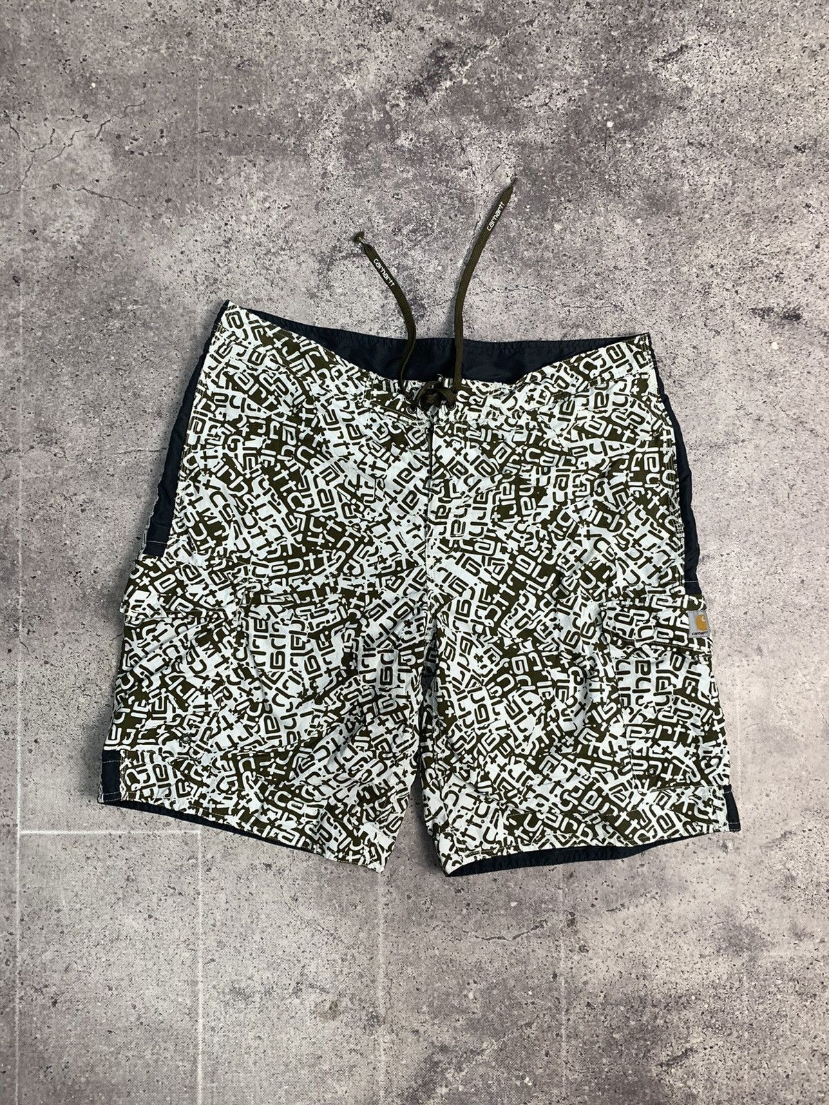 Carhartt × Vintage Vintage Short Carhartt Y2K sk8 faded streetwear style Size US 34 / EU 50 - 2 Thumbnail