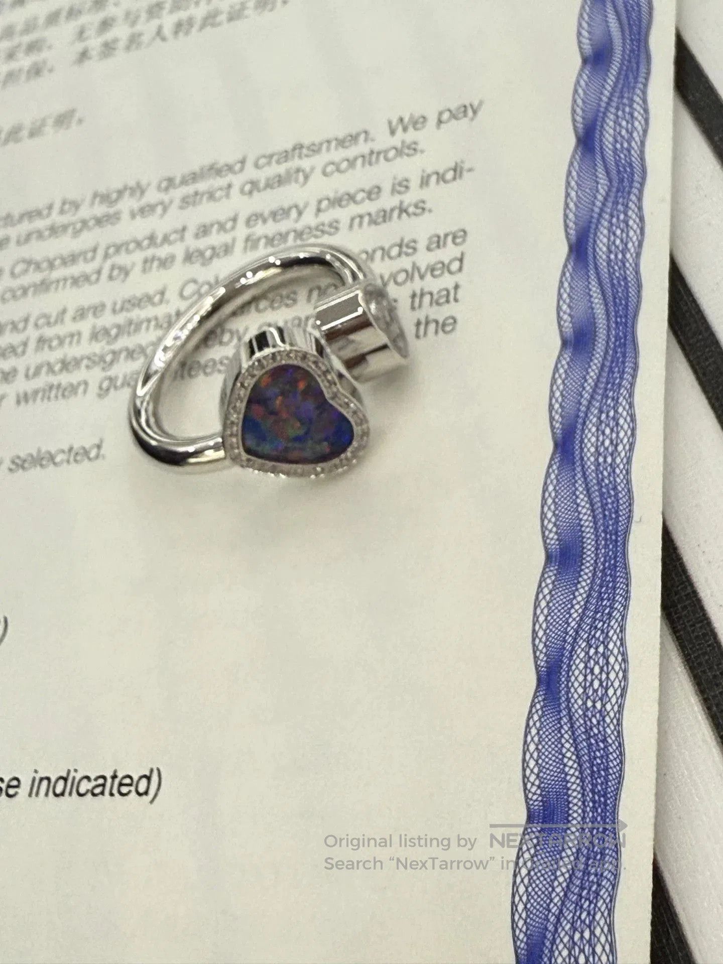 Chopard Chopard Happy Hearts Heart Ring. Size ONE SIZE - 5 Thumbnail